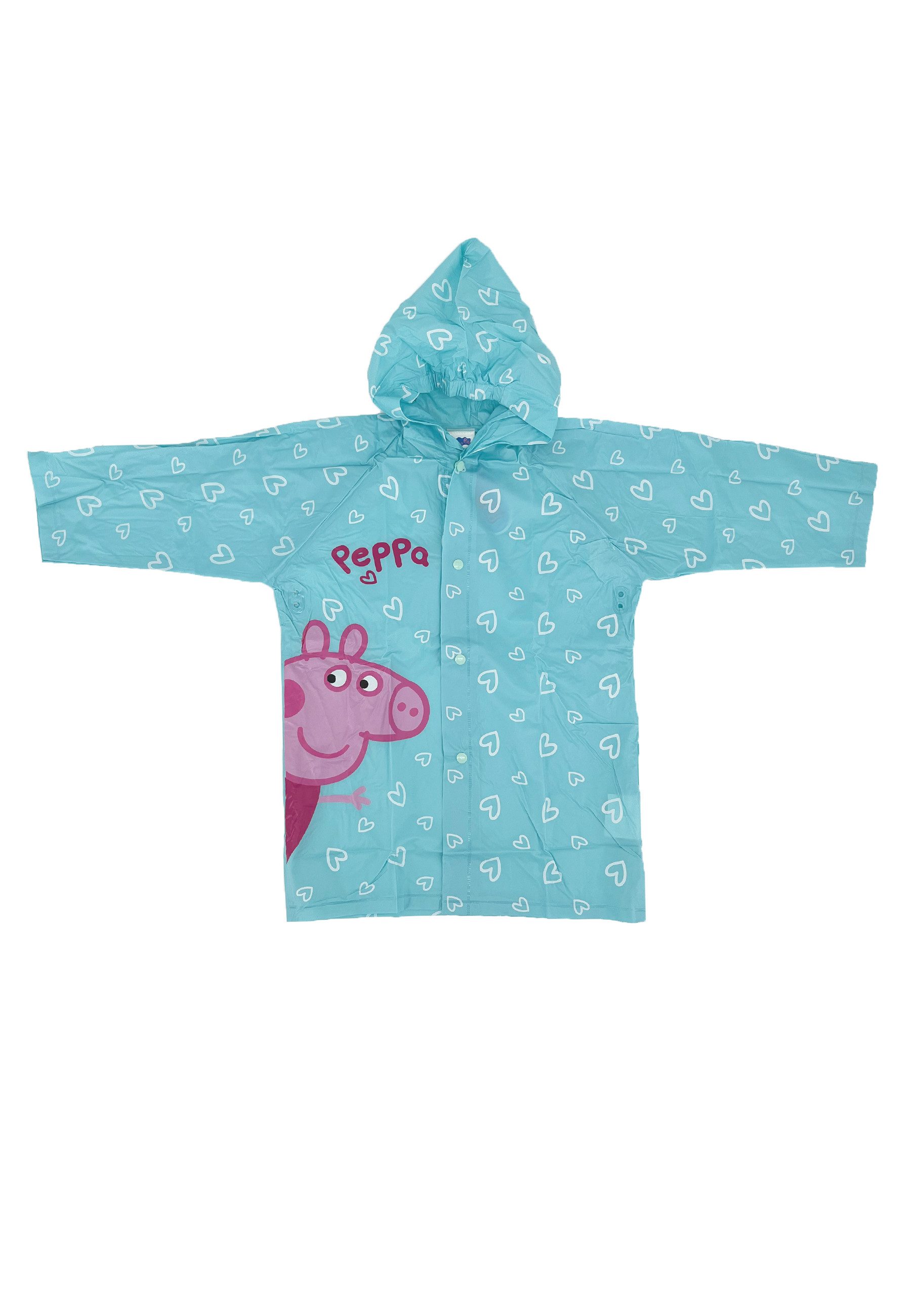 Regenjacke Peppa Wutz Mädchen Regenmantel