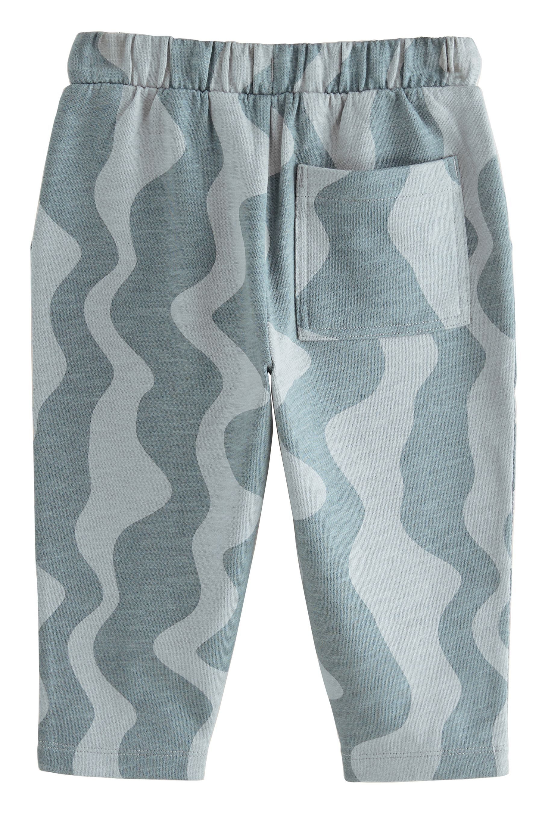 Next Jogginghose Gemusterte Jersey-Jogginghose aus 100 % günstig online kaufen