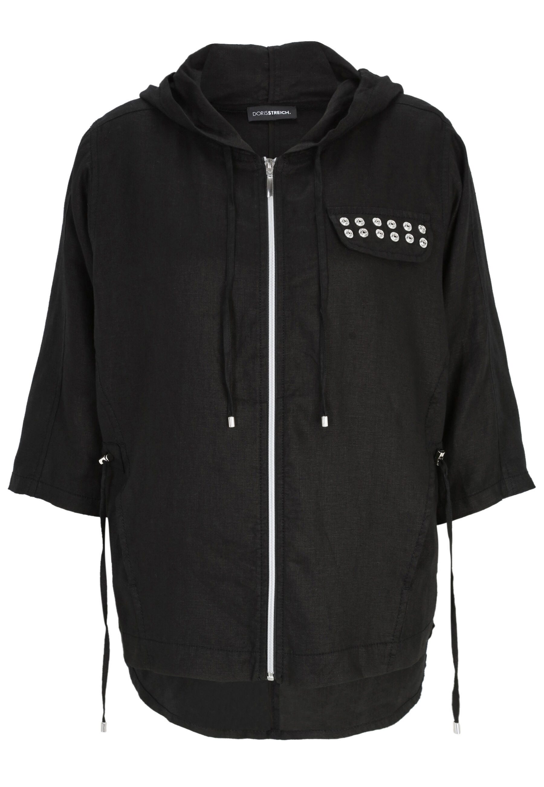 Doris Streich Kapuzensweatjacke mit Hoodie