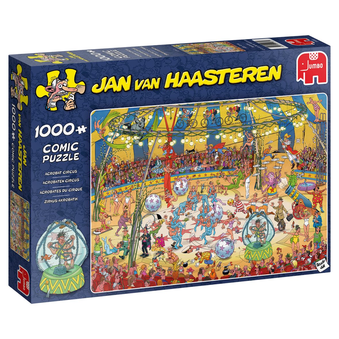 Jan van Haasteren Puzzle Jan van Haasteren Zirkus-Akrobatik 1000 Teile Puzz günstig online kaufen