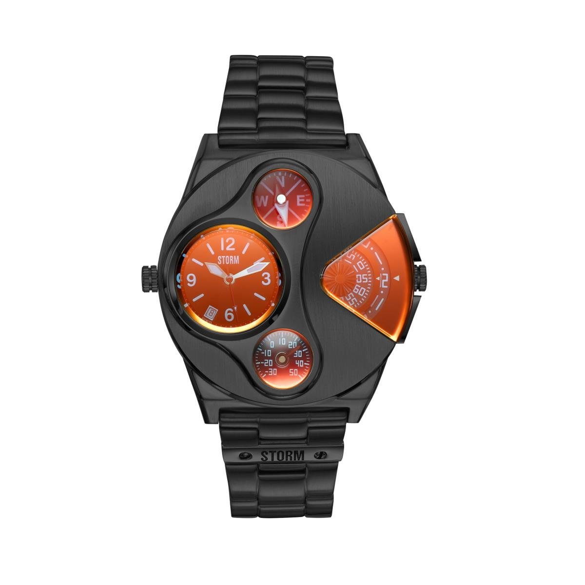 STORM Quarzuhr Storm Herrenuhr 47246/SL/R V2 Navigator Slate Red, (1-tlg)