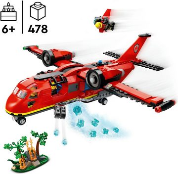 LEGO® Konstruktionsspielsteine Löschflugzeug (60413), LEGO City, (478 St), Made in Europe