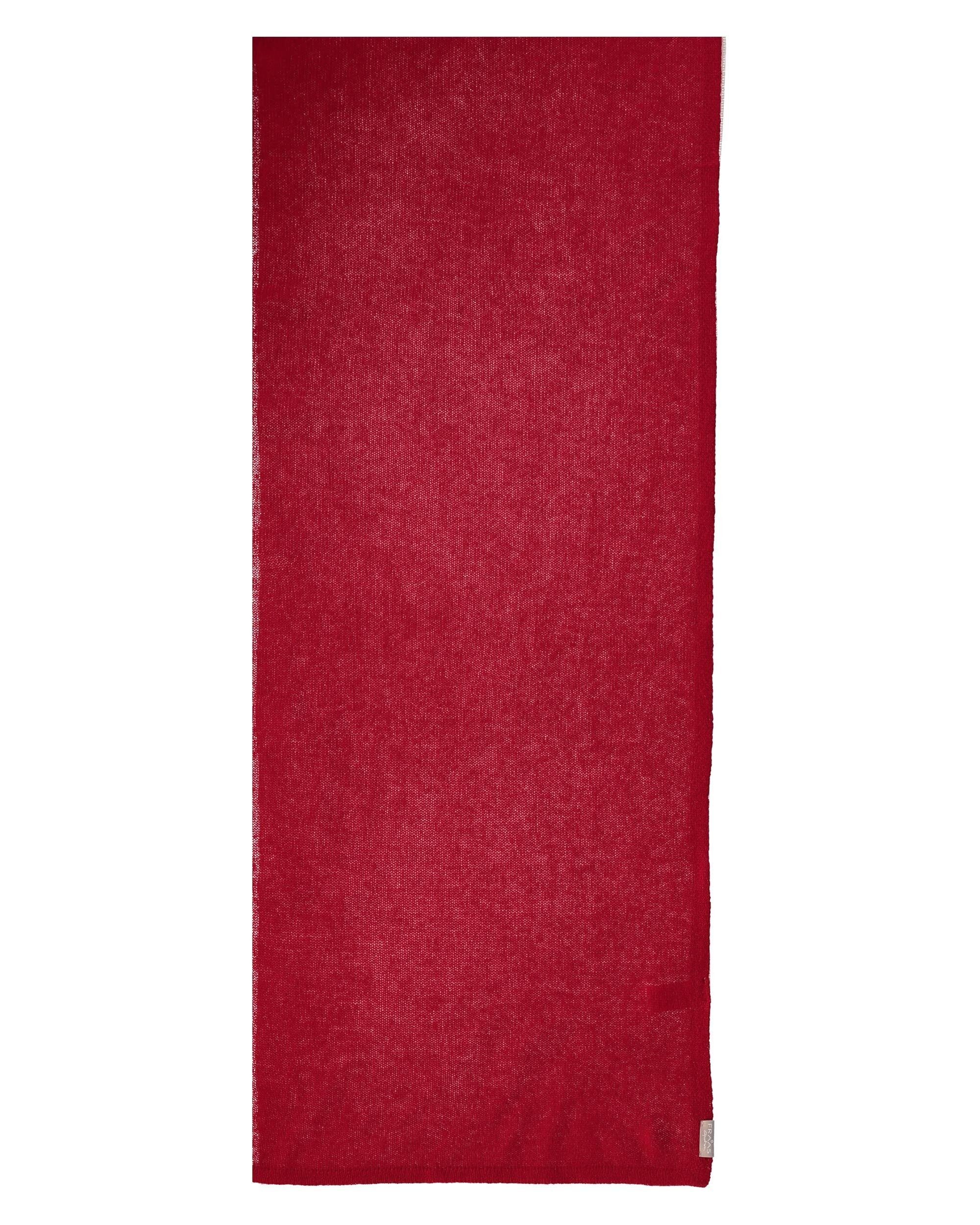 (1-St) rot Modeschal Schal, Fraas Kaschmir