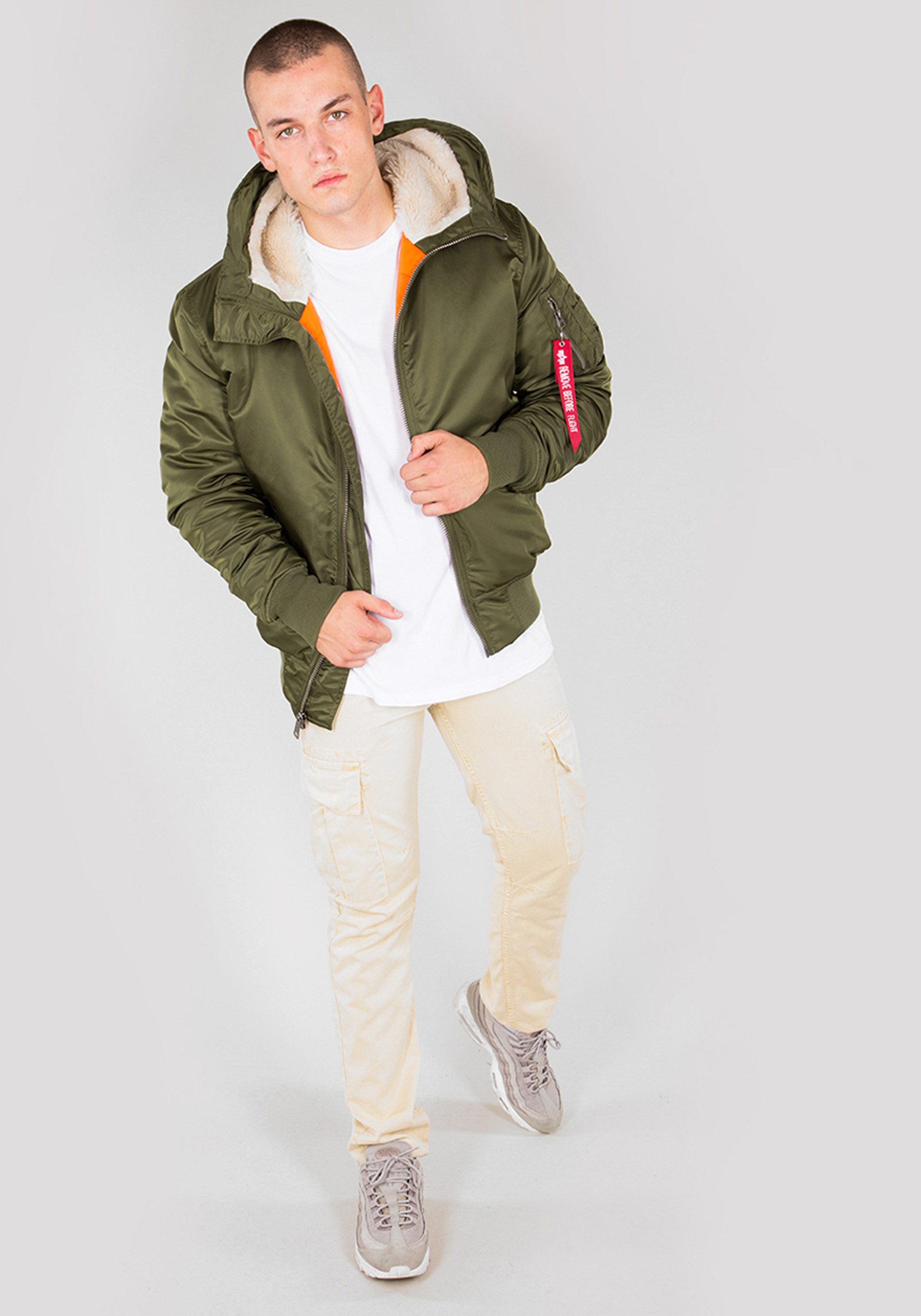 Alpha Industries Bomberjacke MA-1 Hooded
