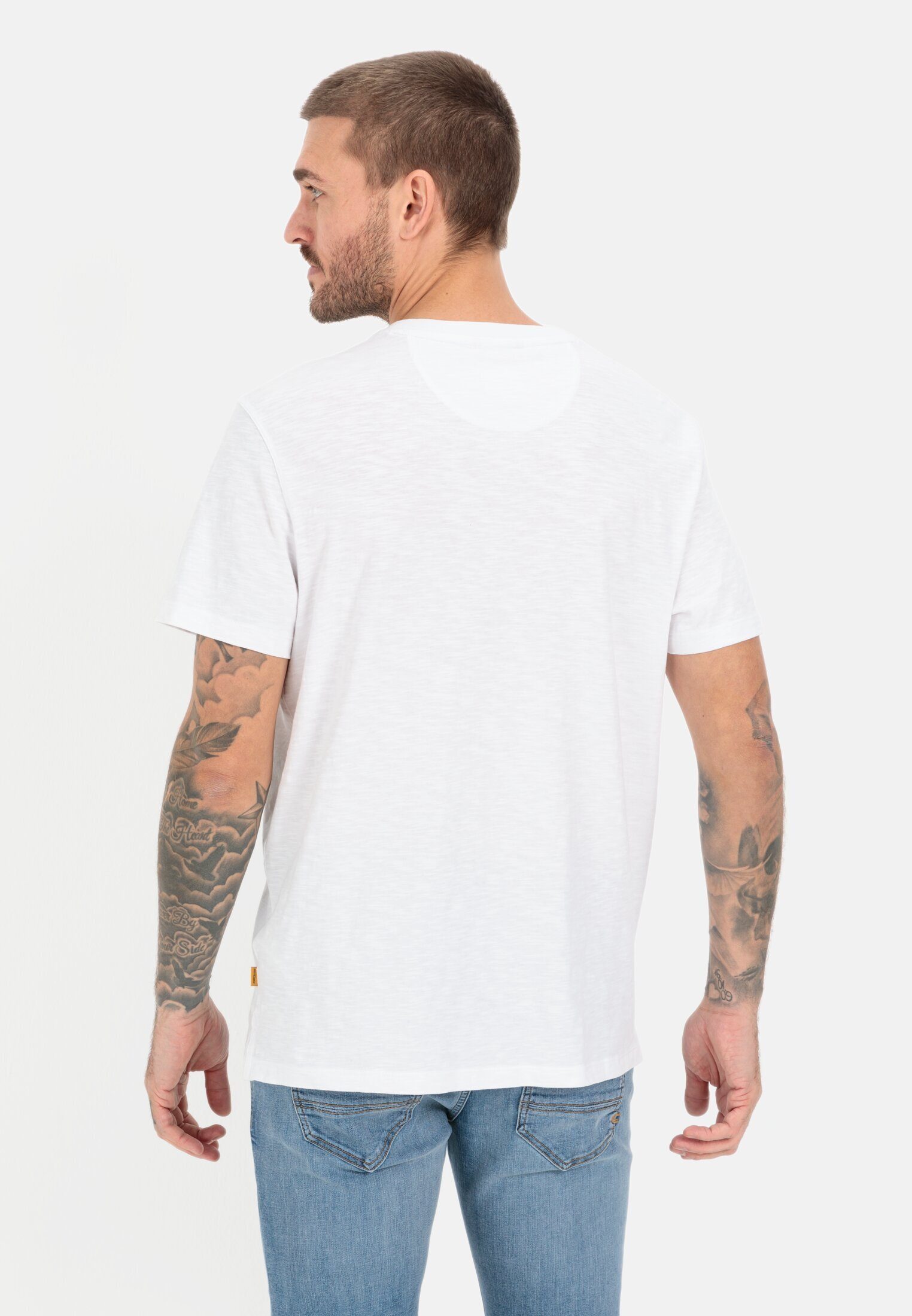 camel active Henleyshirt aus reiner Baumwolle günstig online kaufen