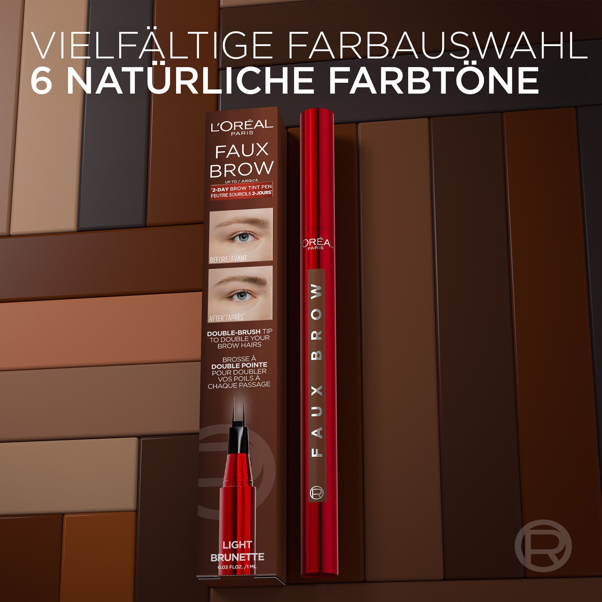 L'ORÉAL PARIS Augenbrauen-Stift L'Oréal Paris Infaillible Faux Brow Augenbrauenstift