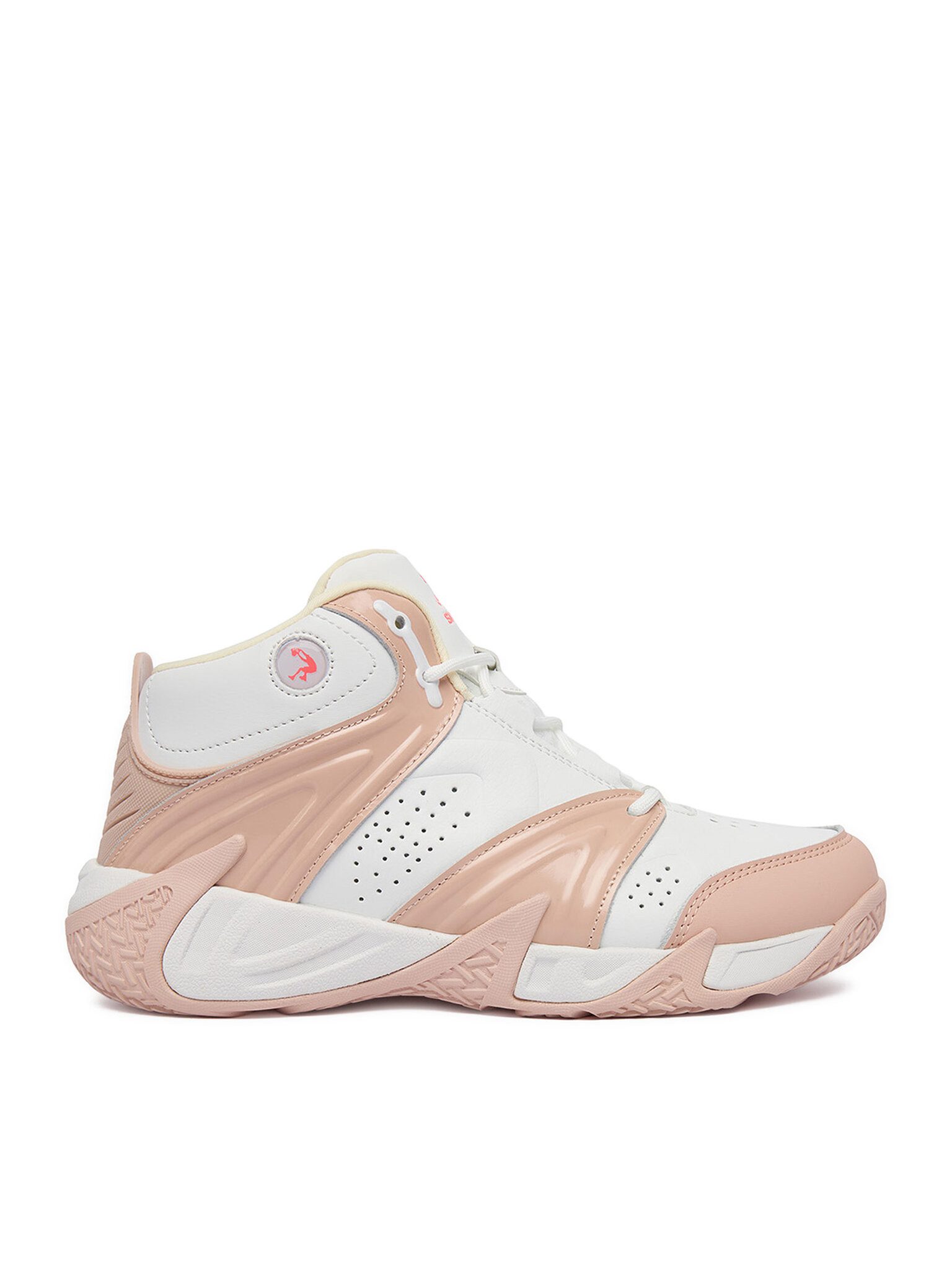 Shaq Shaq Damen-Sneakers Weiß SHAQ-CEO-DEVASTATOR AQ95010W-WP Weiß Pink Sneaker