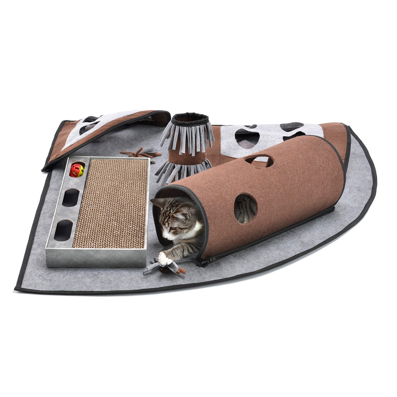 Canadian Cat Company Tier-Intelligenzspielzeug Katzenspielteppich ActivityT günstig online kaufen