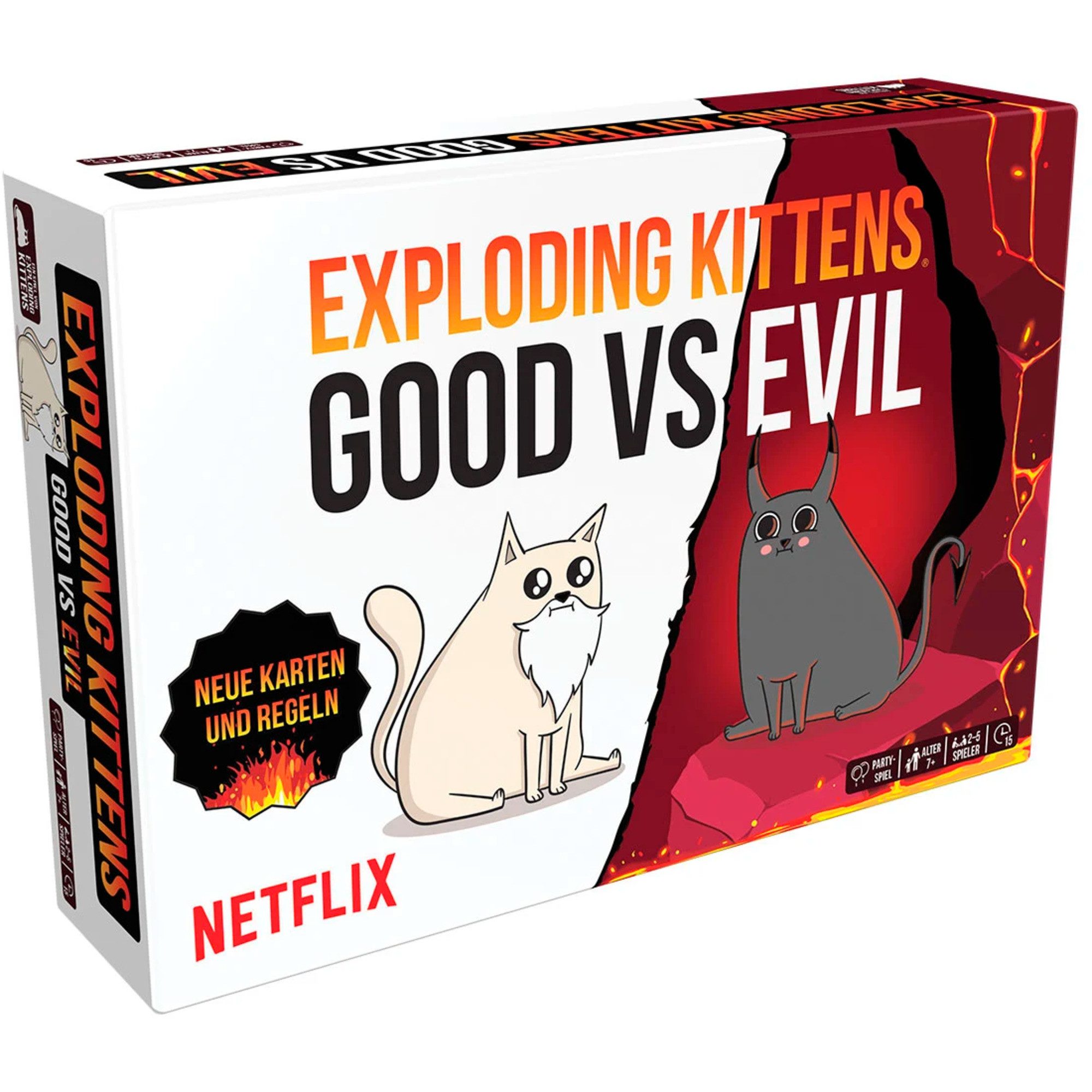 Asmodee Spiel Asmodee Exploding Kittens - Good vs. Evil