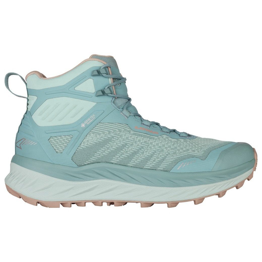 Lowa Fortux GTX QC (Speed-Hiking, wasserdicht) arktisblau/rosa Damen Laufschuh