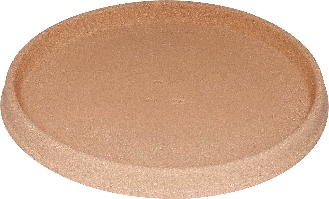 Geli Blumentopfuntersetzer Geli Untersetzer Marcella Ø 48 cm terracotta günstig online kaufen