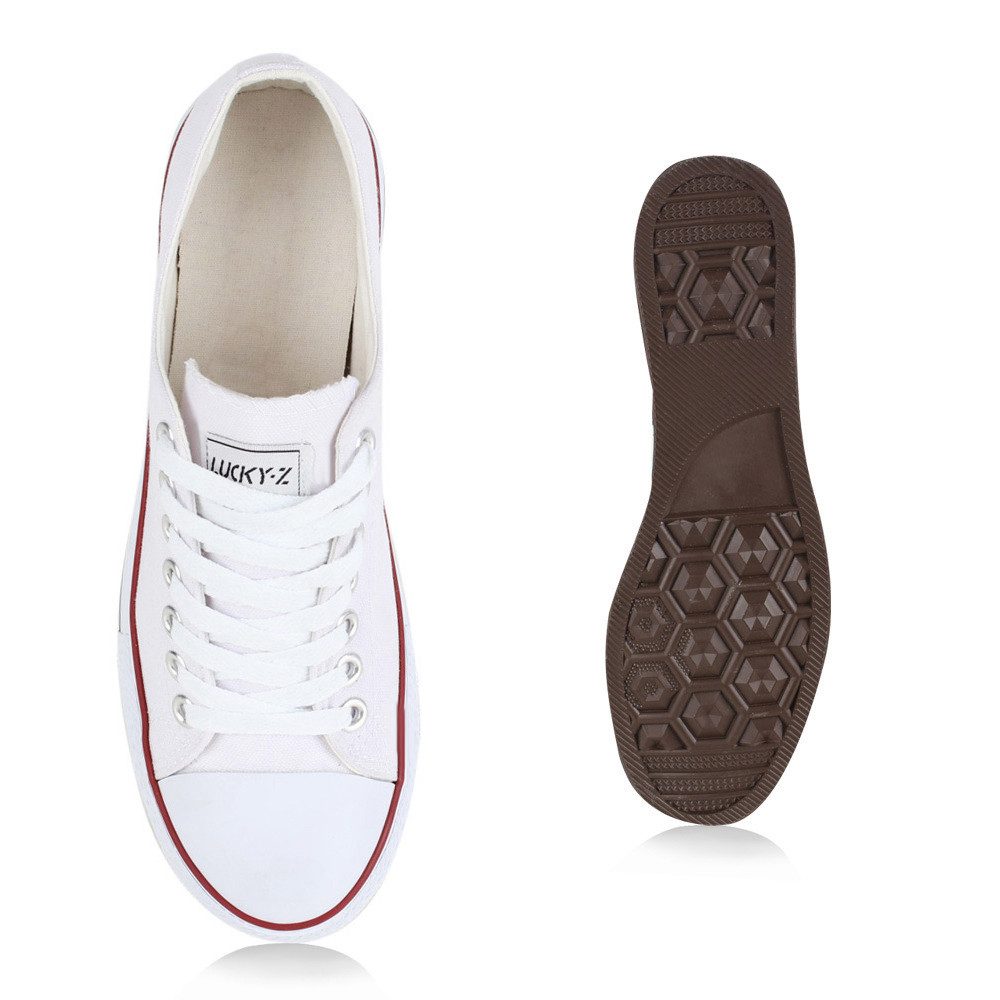 VAN HILL 1612041 HO CB09 Herren Sneaker White 41 Sneaker Herren Sneakers Sportschuhe Stoffschuhe Schnürer