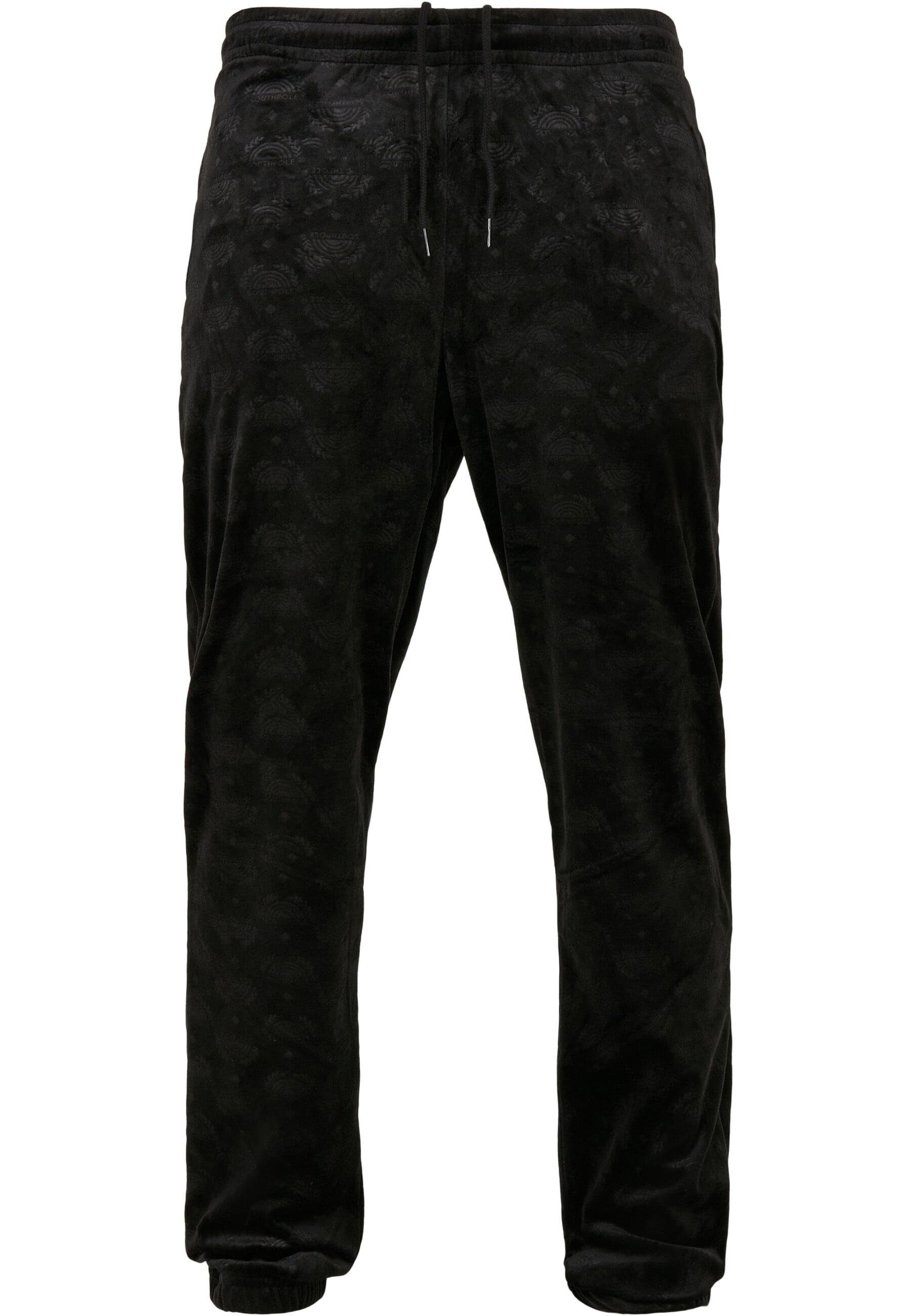 Southpole Stoffhose Southpole Herren Southpole AOP Velour Pants (1-tlg)