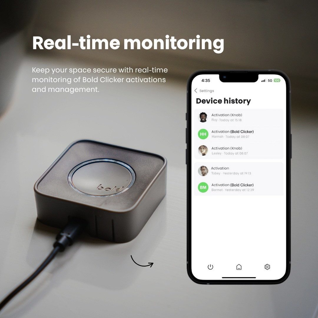 Bold Smart Lock Connect Smart-Home-Zubehör, WLAN-Bridge für Fernzugriff, schwarz