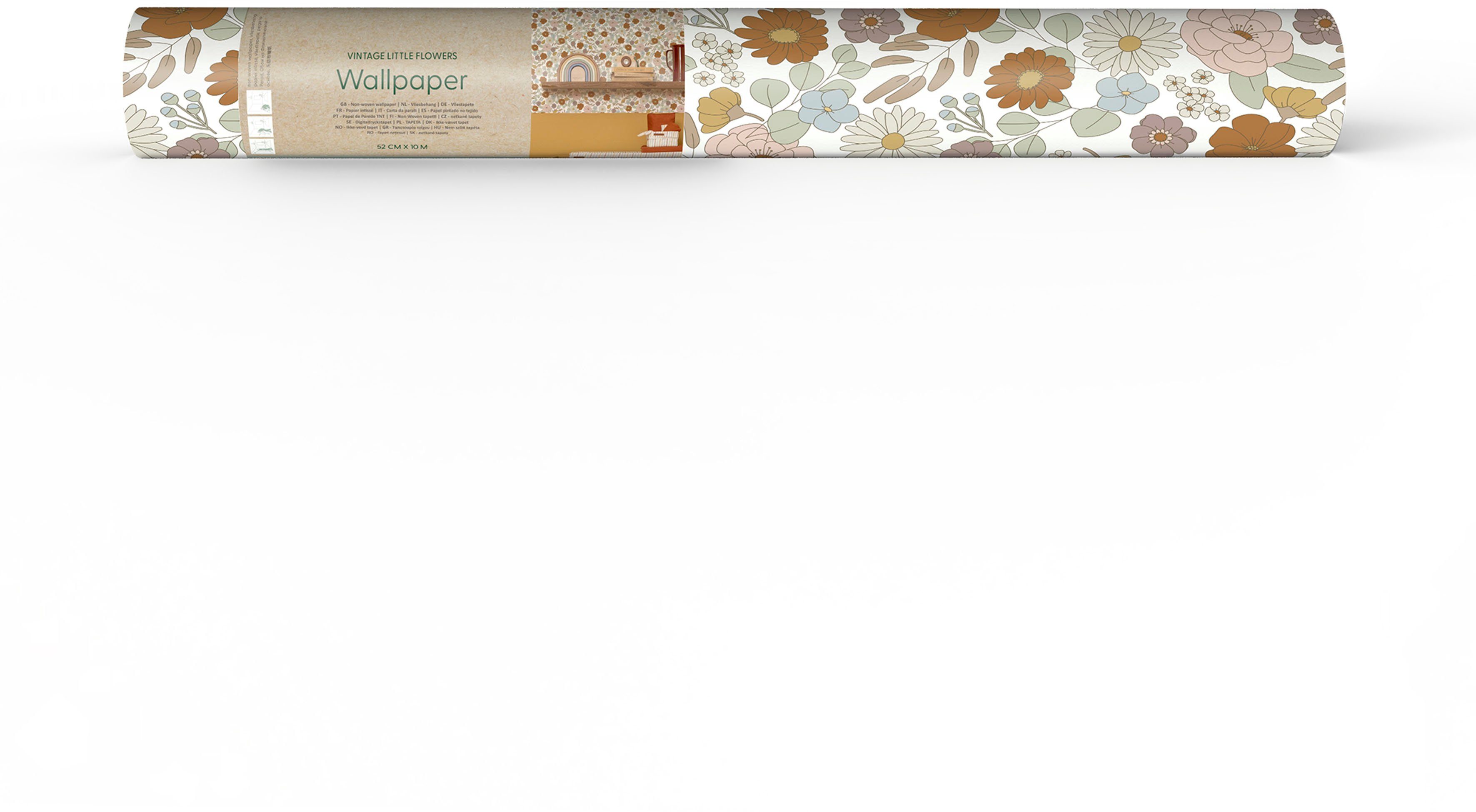LITTLE DUTCH Vliestapete Vintage Little Flowers, günstig online kaufen