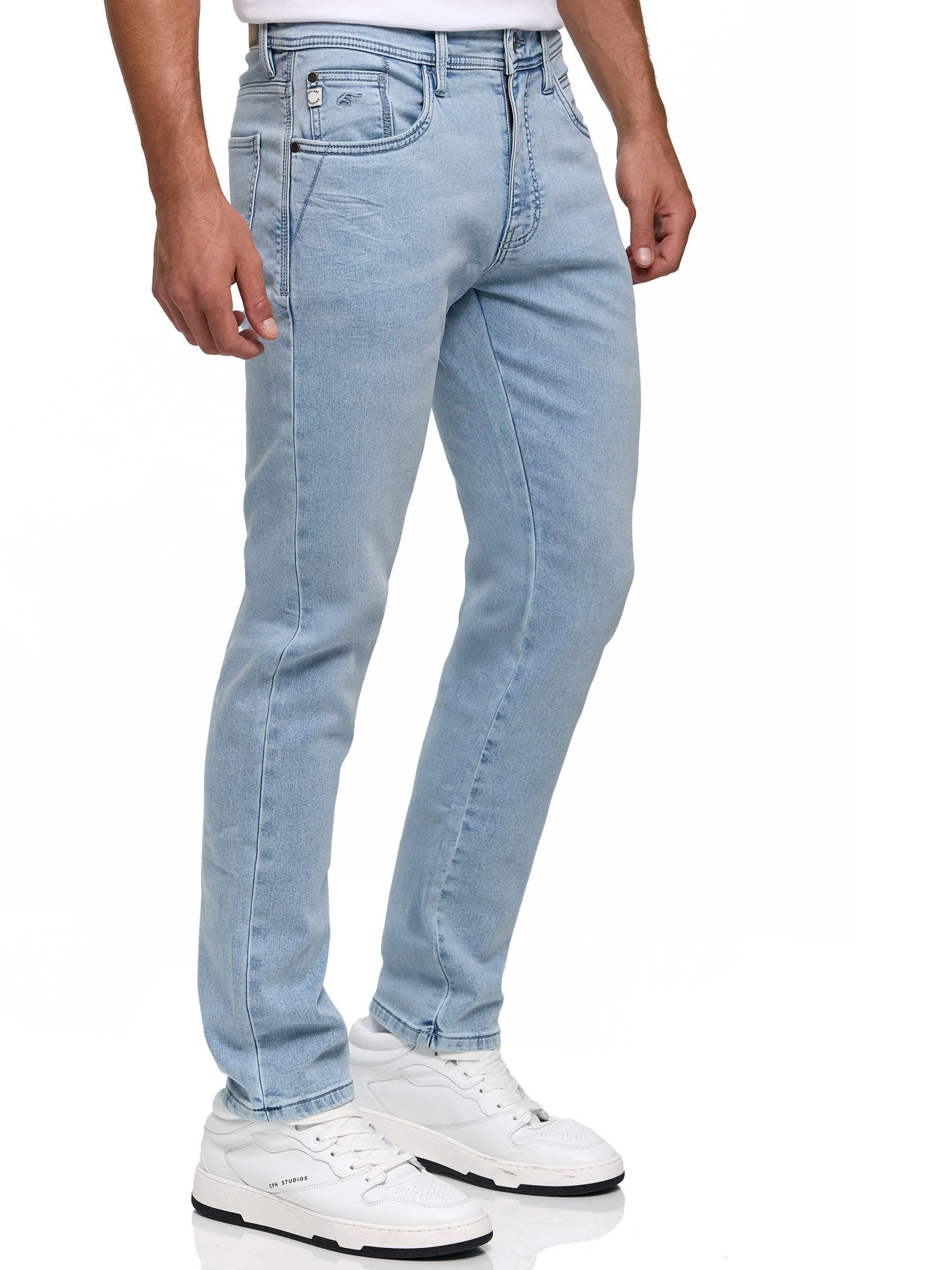 Indicode Regular-fit-Jeans INCoil Baumwollmischung, regular fit