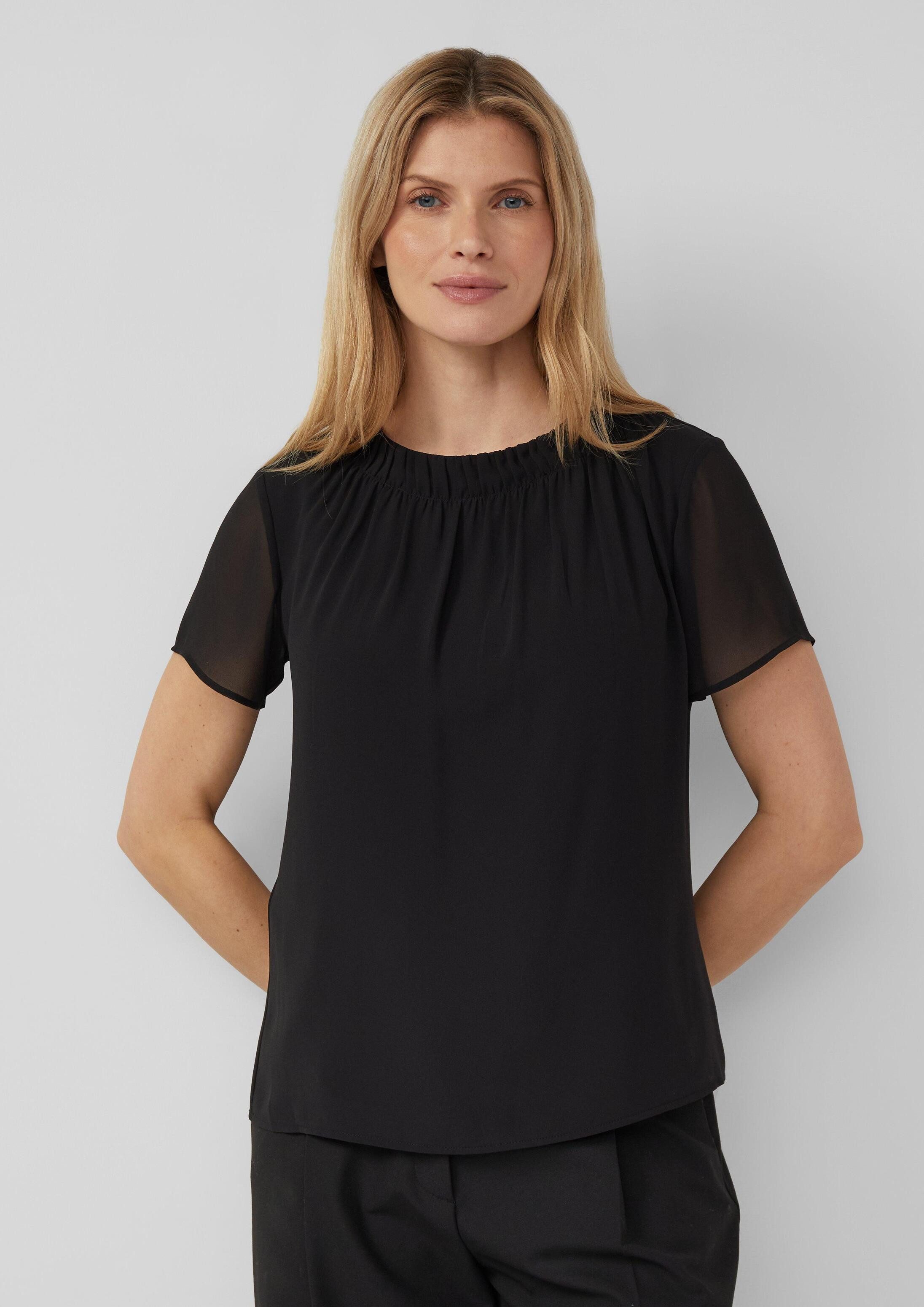 Kurzarmbluse Bluse