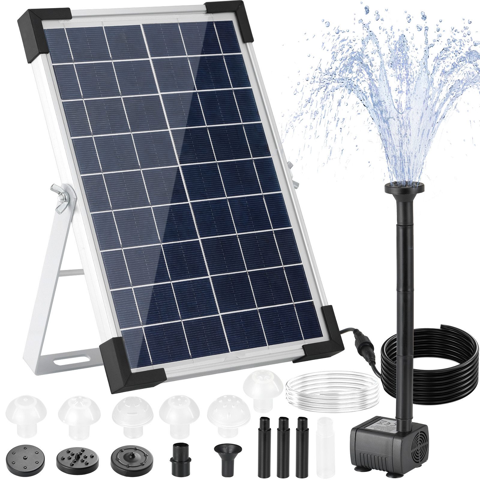 TLGREEN Solarpumpe Solar Teichpumpe, (170L/h Solar Springbrunnen,Solar Brun günstig online kaufen