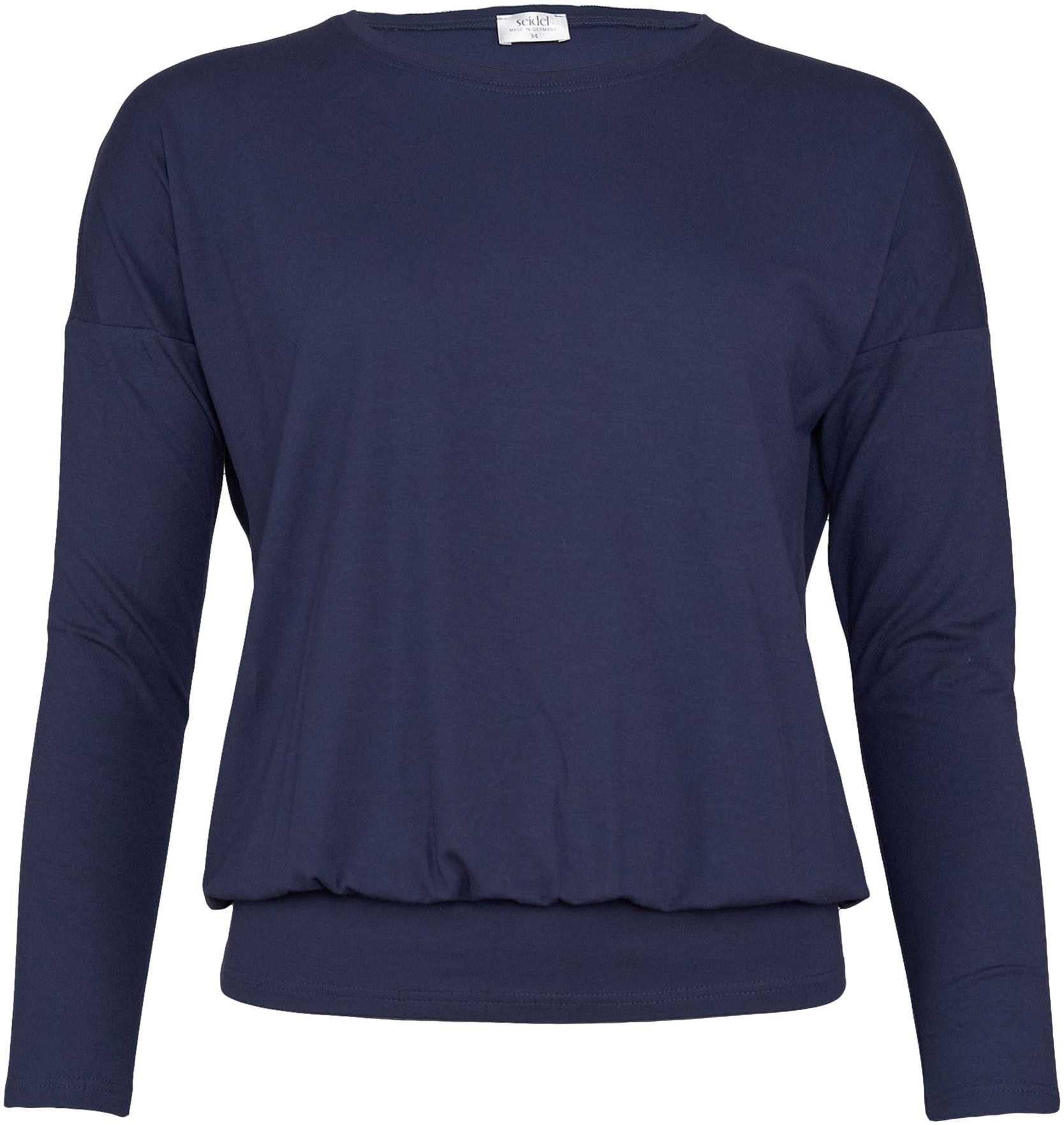 Seidel Moden Langarmshirt mit breitem, elastischen Bund - MADE IN GERMANY