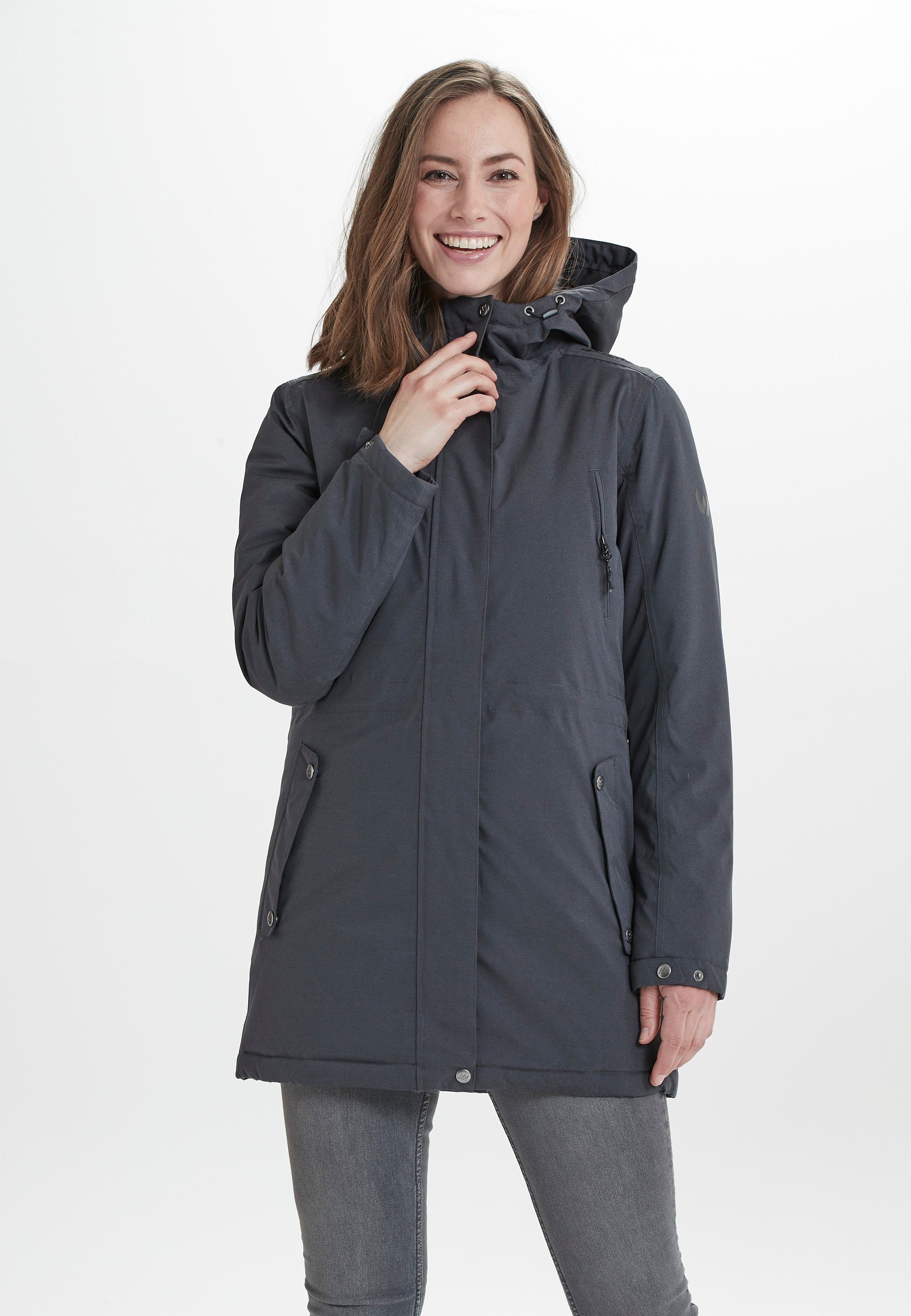 Long und mit WHISTLER W W-PRO schwarz winddichter Parka Basta 10000 wasser- Membran