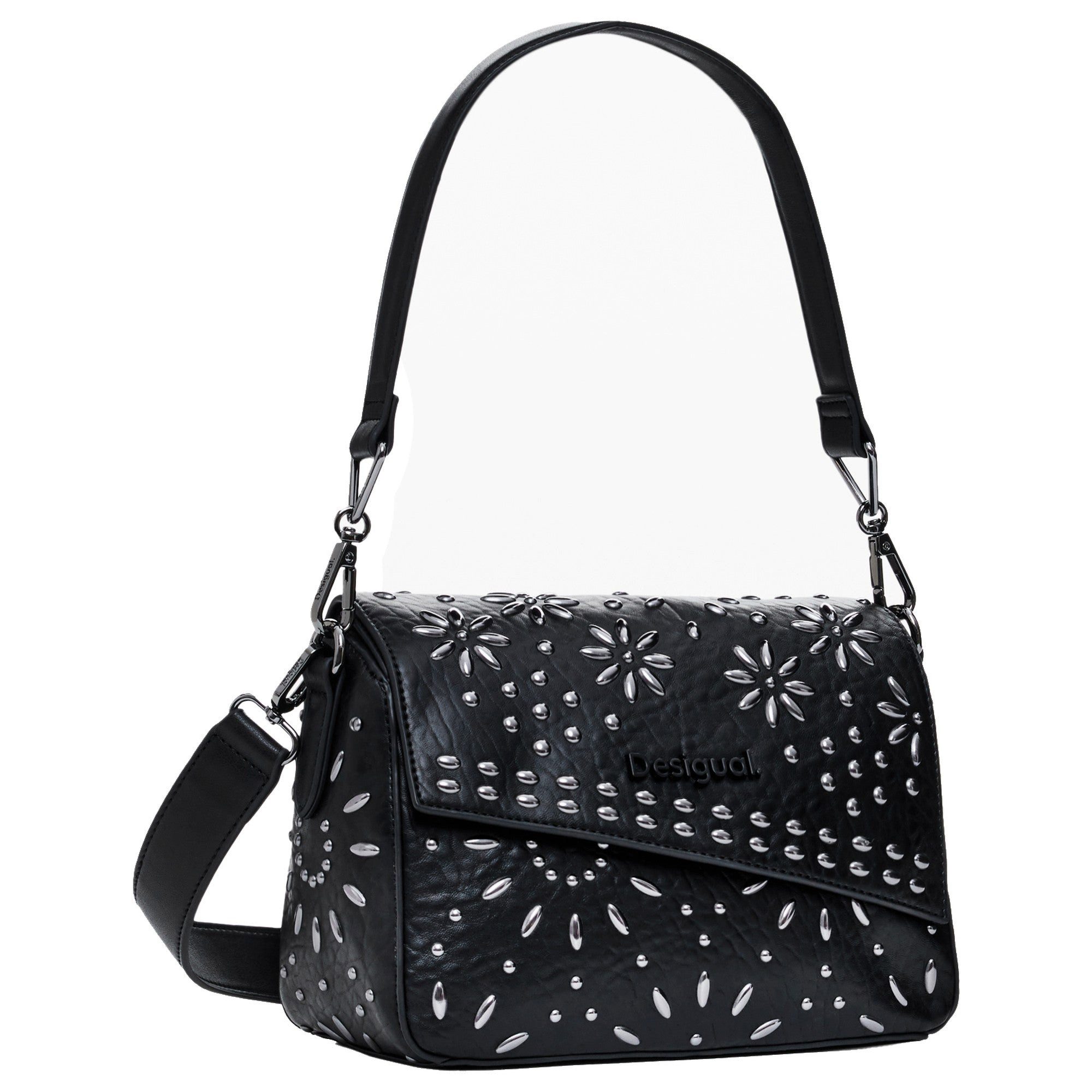 Umhängetasche Metal Dandelion Phuket - Schultertasche Mini (black)