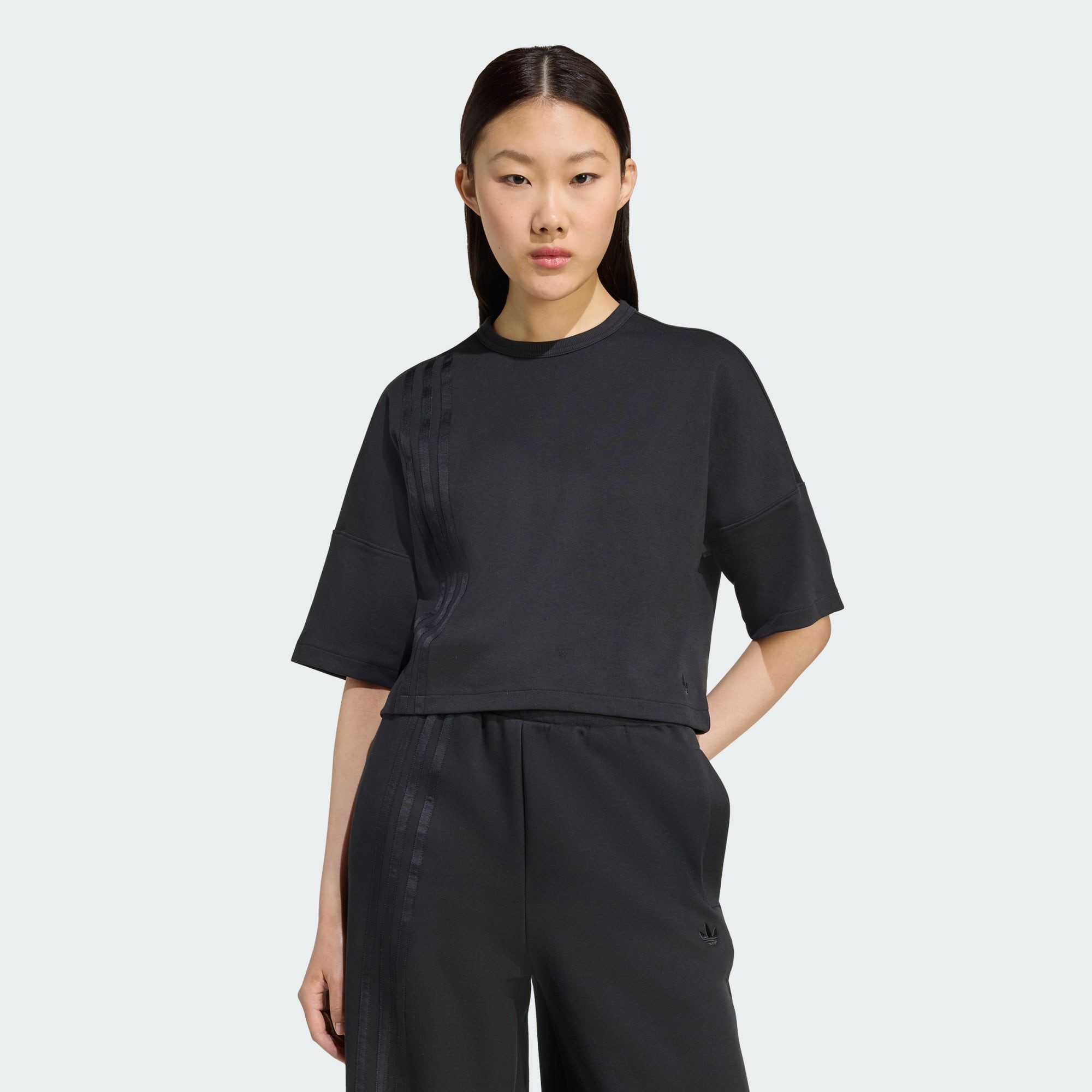 adidas Originals T-Shirt OFF PLACED 3-STRIPES günstig online kaufen