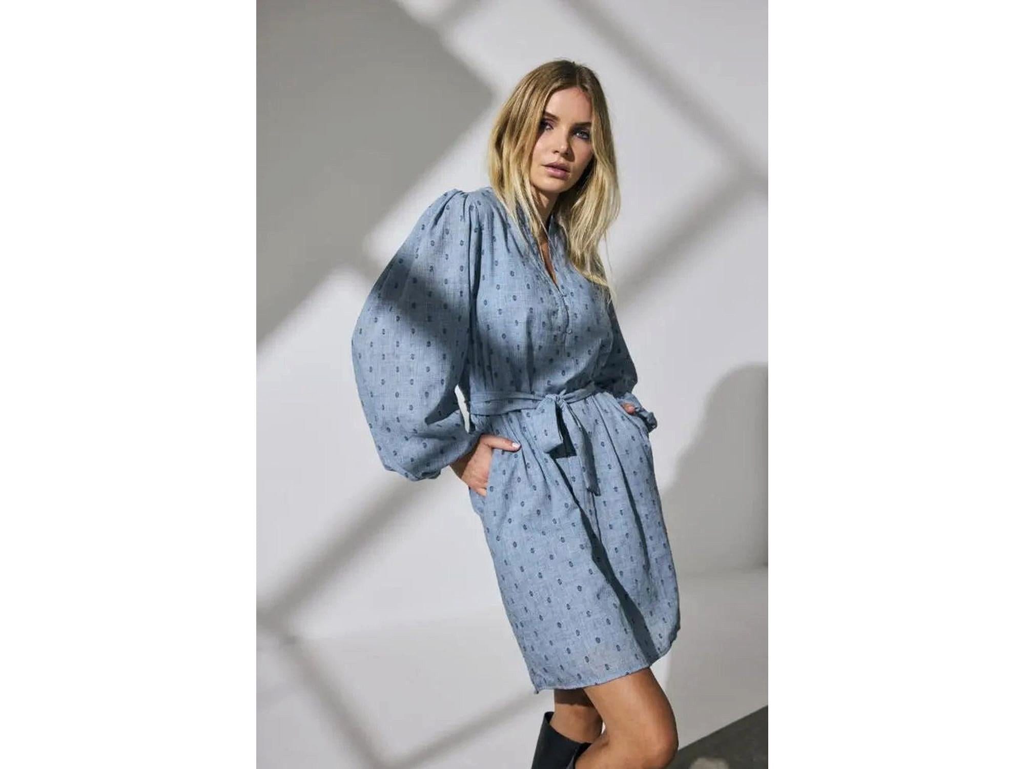 Co'couture Hemdblusenkleid Dottiecc