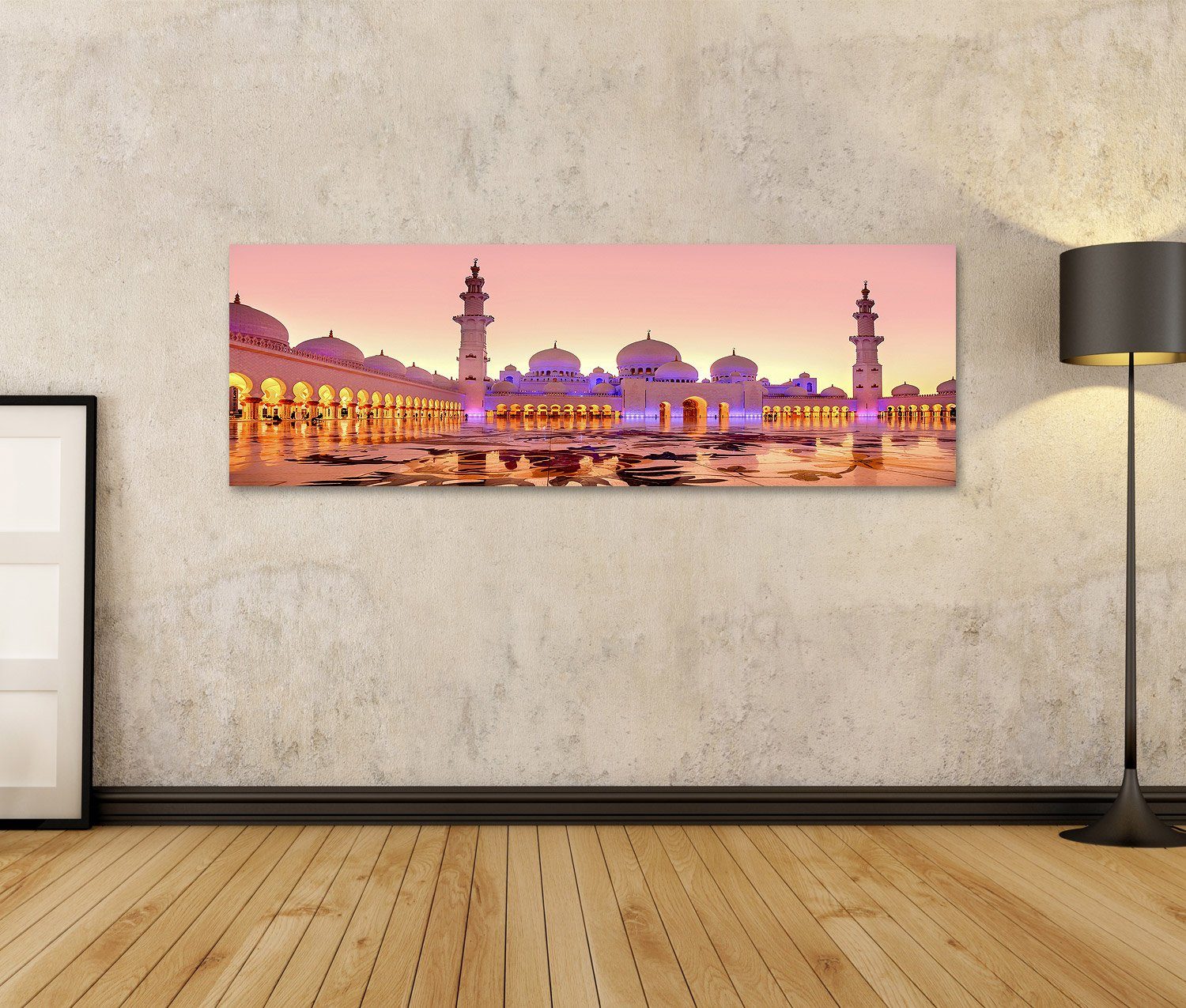 islandburner Leinwandbild Bild auf Leinwand Sheikh günstig online kaufen