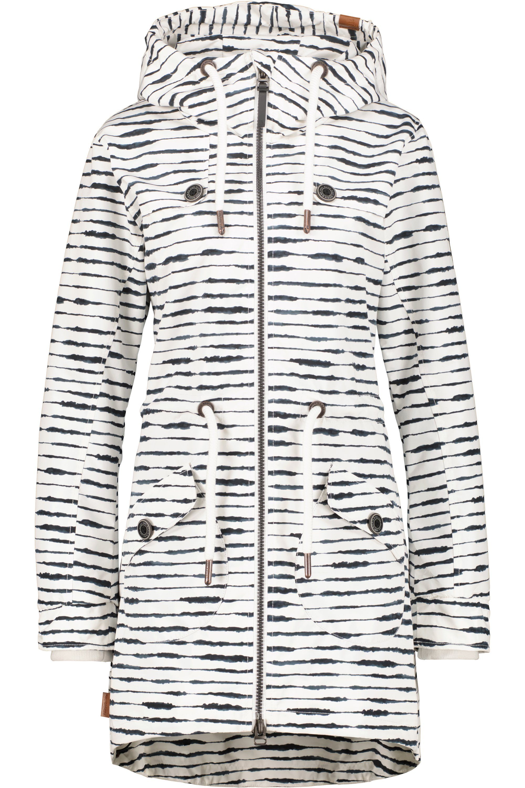 Alife & Kickin Sommerjacke CharlotteAK Übergangsjacke Coat Damen white A leichte Jacke