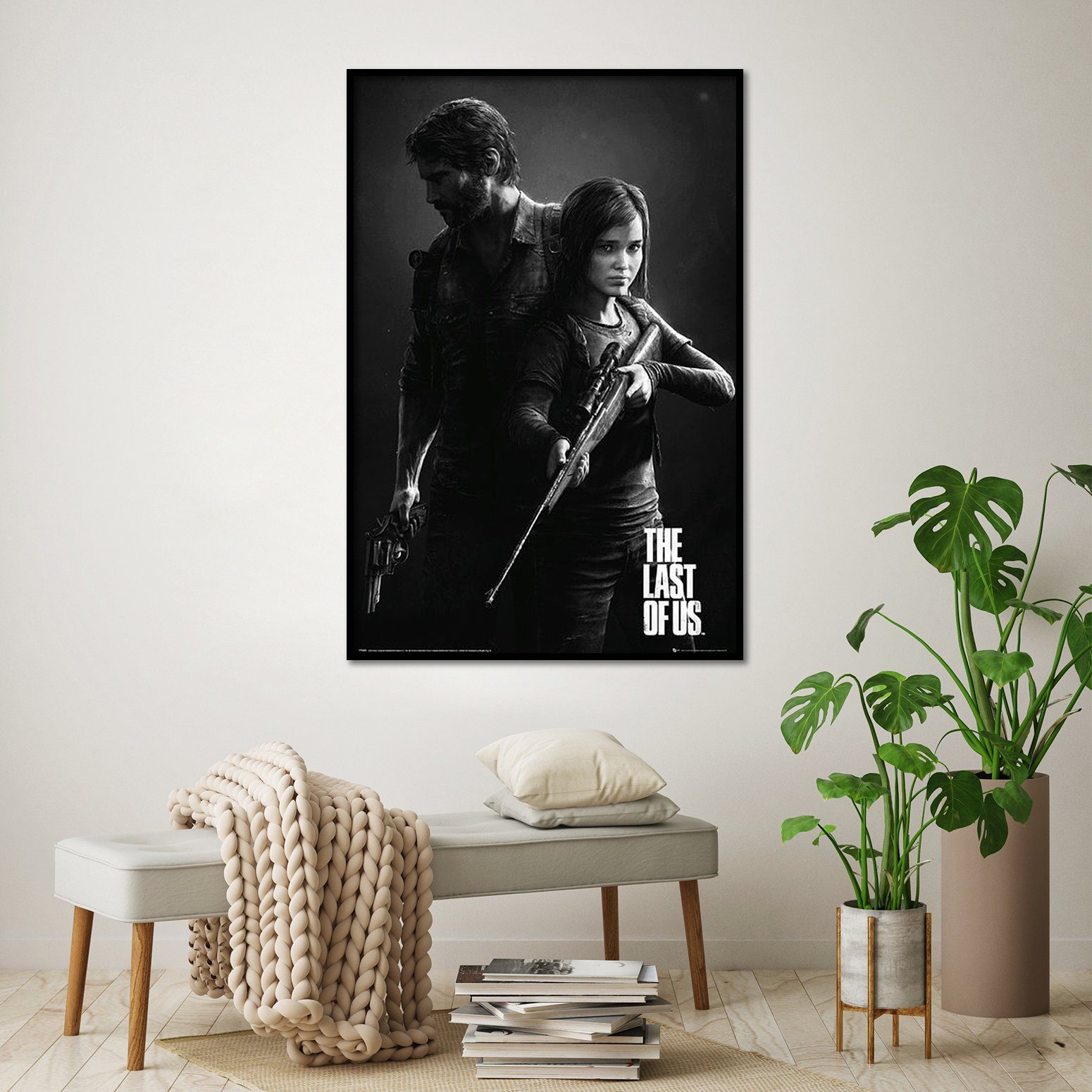 GB eye Poster The Last Of Us Poster Schwarzweiss Porträt 61 x 91,5 cm günstig online kaufen