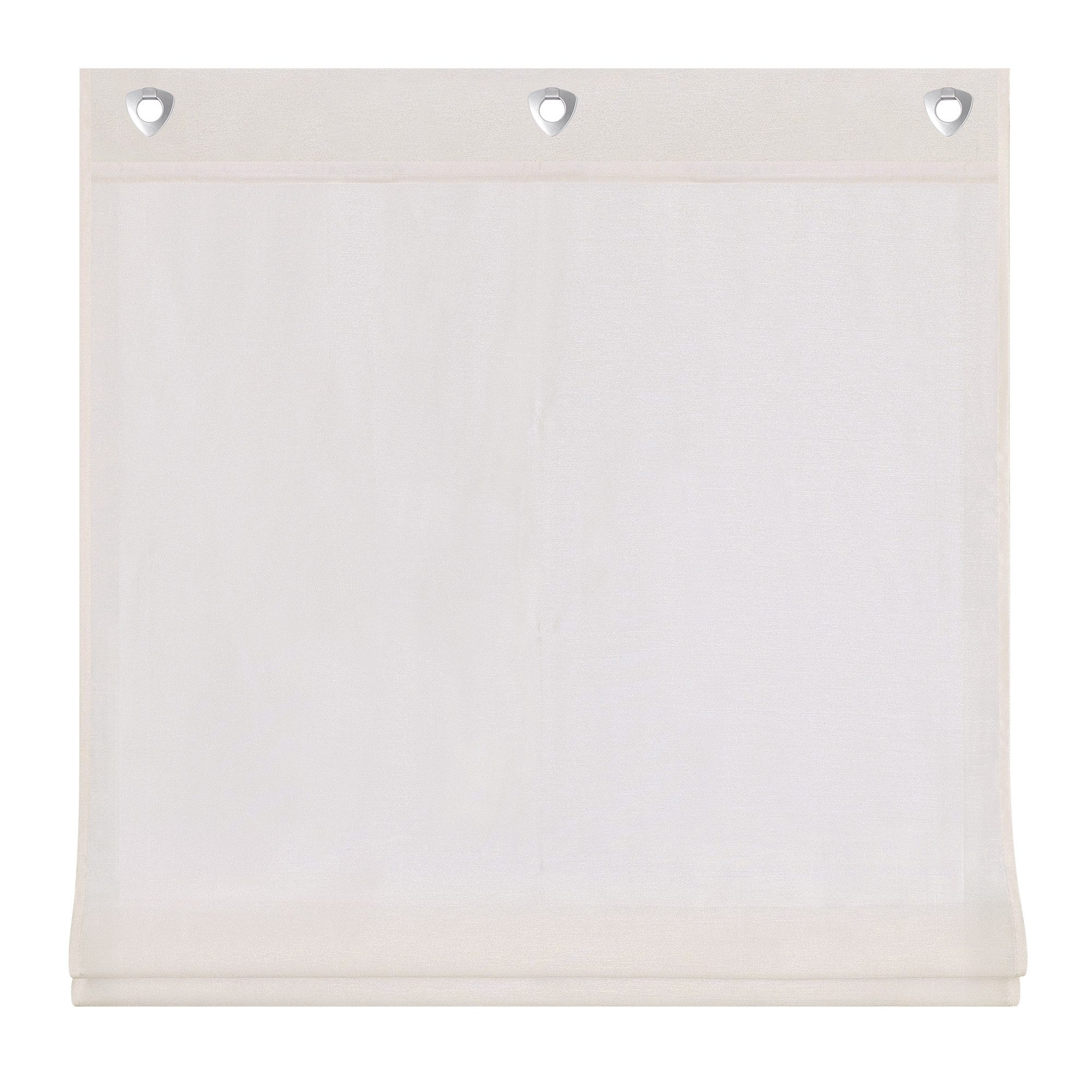 Joyswahl Raffrollo, mit Hakenaufhängung, Uni Strukturiertes Gewebe Gardinen günstig online kaufen