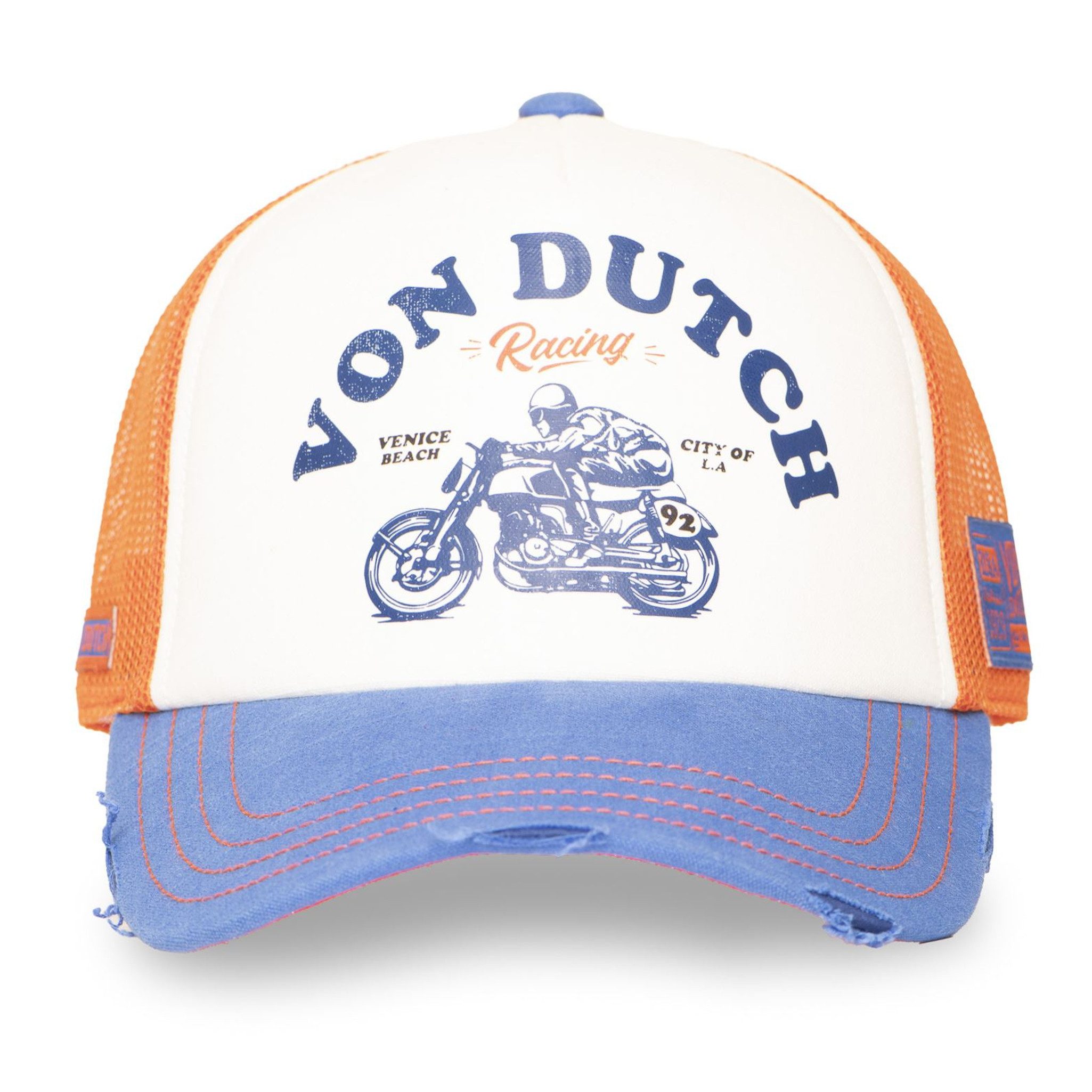 Von Dutch Trucker Cap Von Dutch Originals Trucker Cap - CREW DEVIL HARD BEAST RACING (Basecap, Basecap, Meshcap, Trucker Kappe) Used-Look