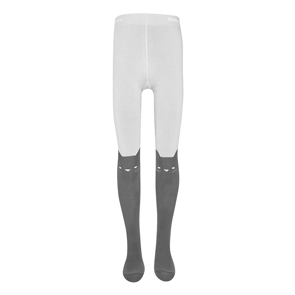 Ewers Strumpfhose Strumpfhose 2er Pack Katze/Uni (2 St. 2er-Set) 78% Baumwolle, 19% Polyamid, 3% Elasthan