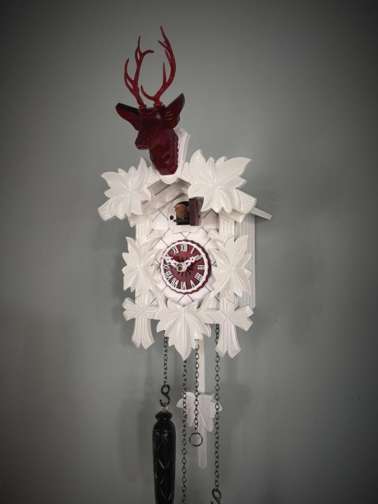 Clockvilla Hettich-Uhren Wanduhr Moderne Kuckucksuhr im Schwarzwald hergestellt