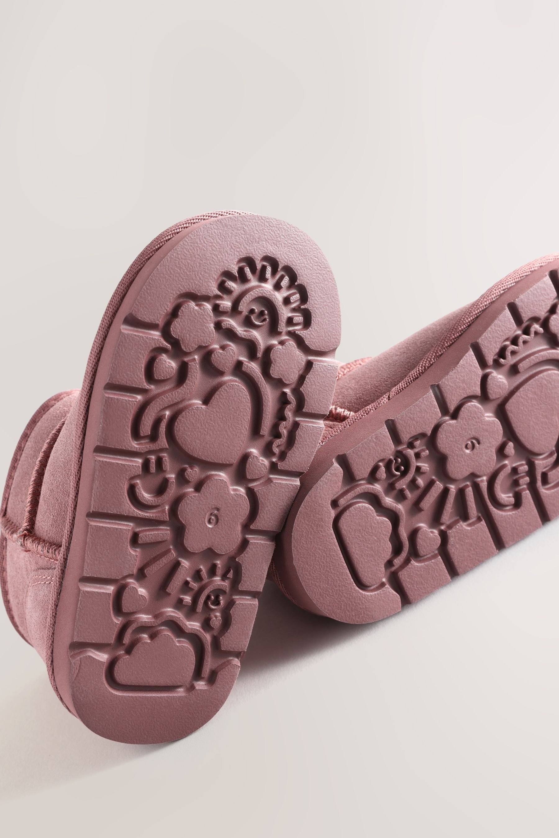 Next Schlupfstiefel aus Veloursleder, weite Passform Babystiefel (1-tlg)