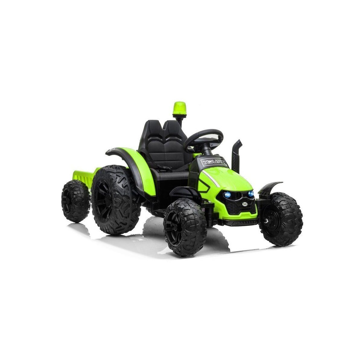 Wisam Elektro-Kinderauto Elektrische Fahrt auf Traktor HZB-200 mit Anhänger Grün