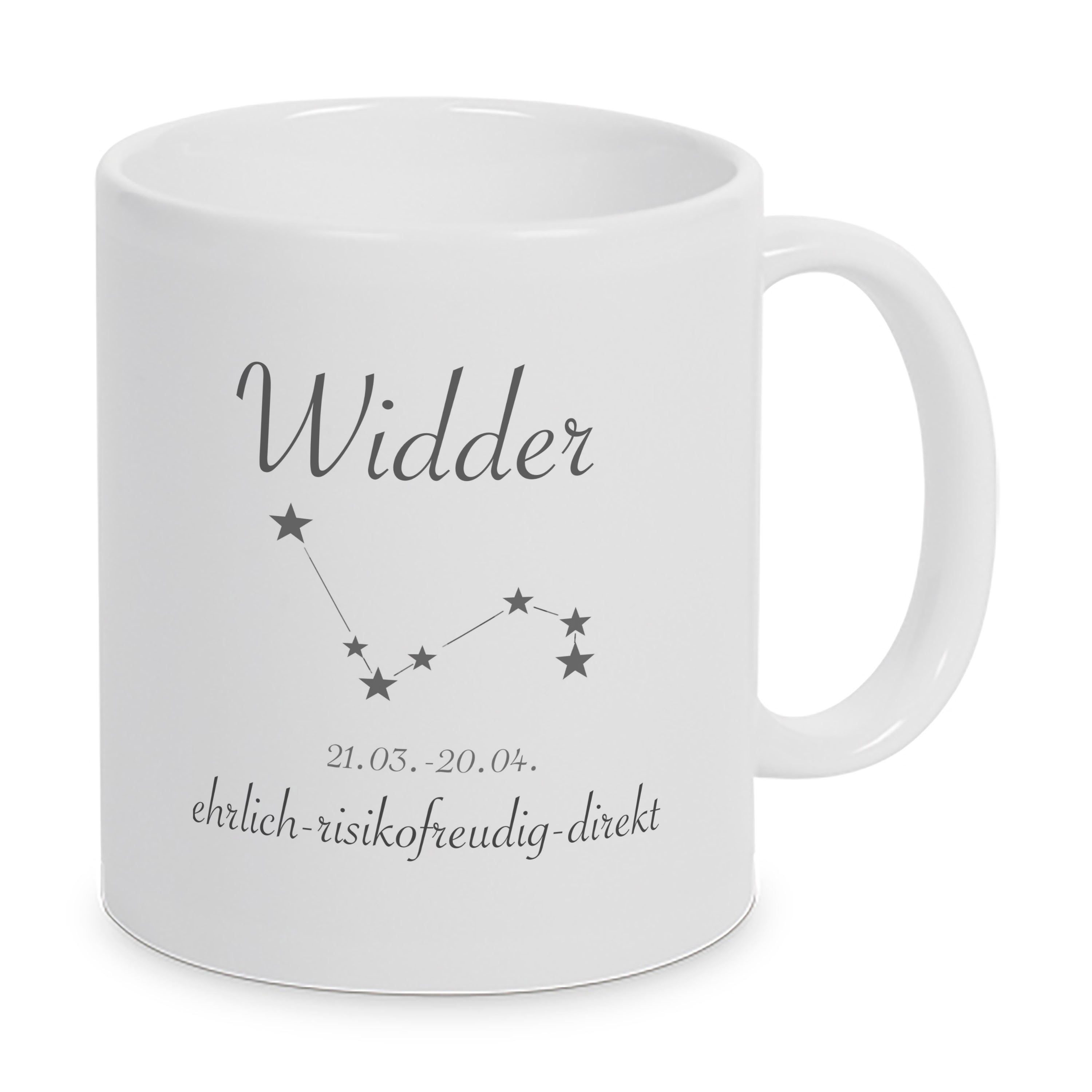 TASSENKING Tasse, Sternzeichen Widder - Tasse