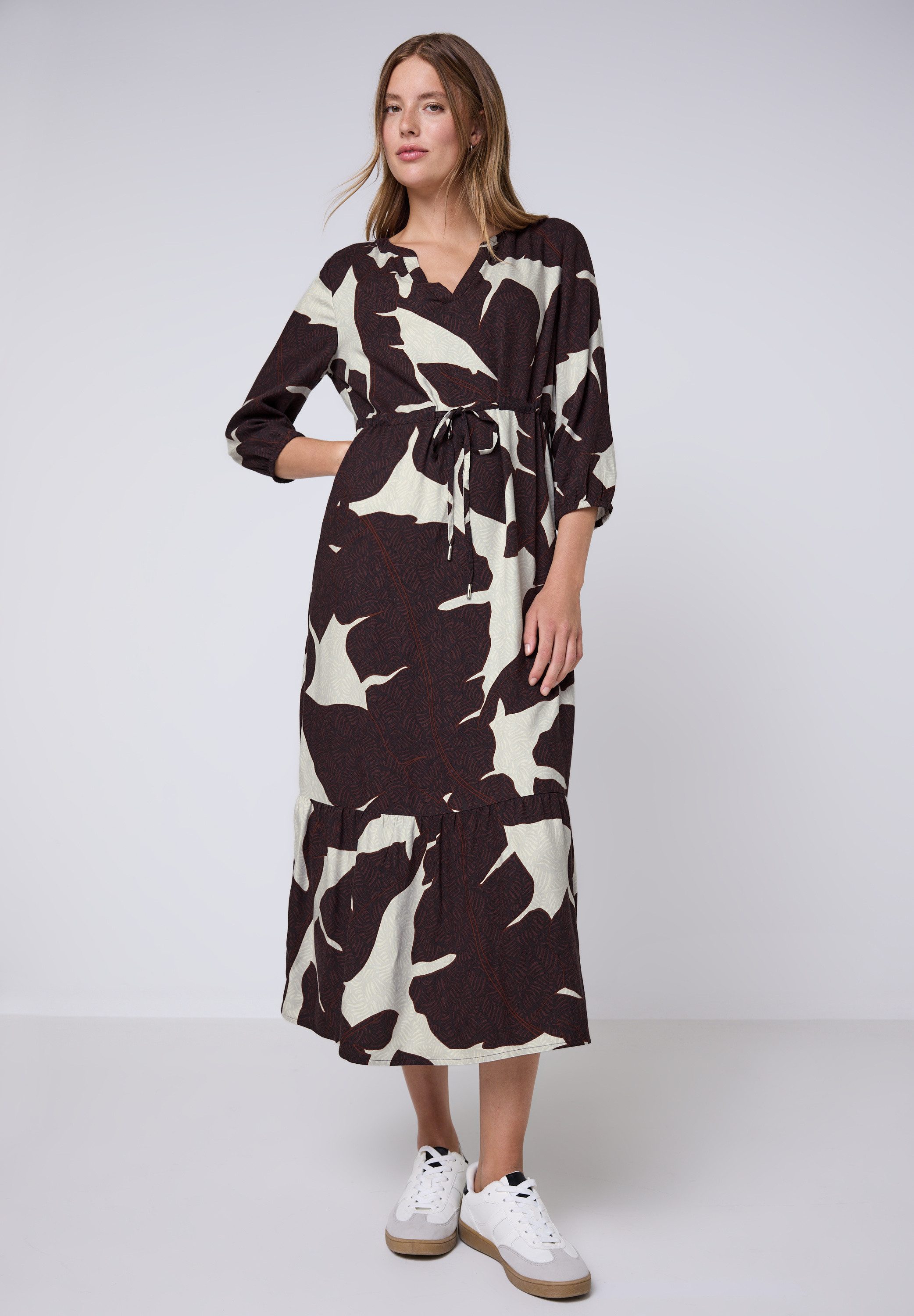 STREET ONE STUDIO Maxikleid aus Viskose