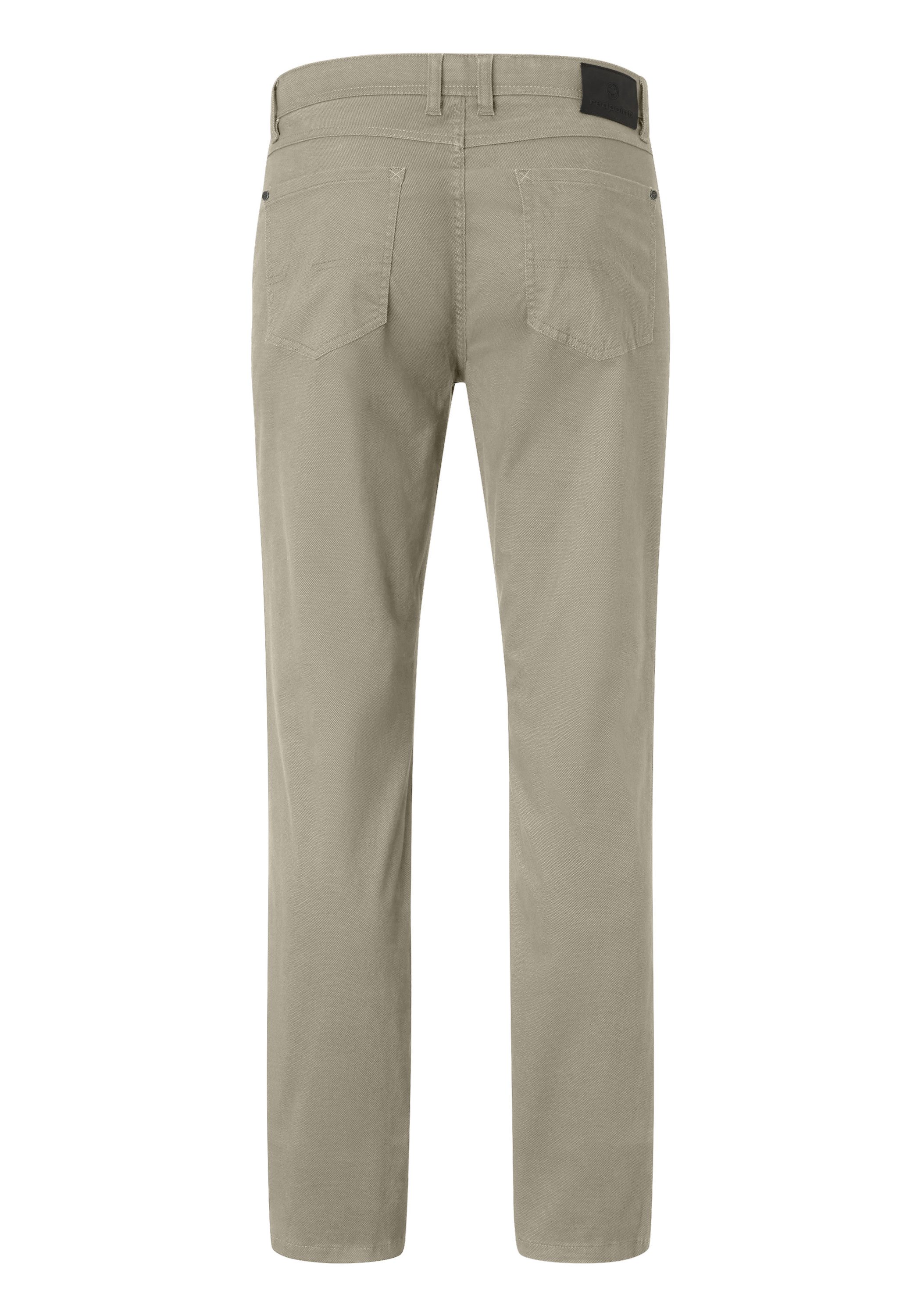 Redpoint Stoffhose MONTREAL Straight Fit Stoffhose mit Dehnbund und dezentem Printmuster