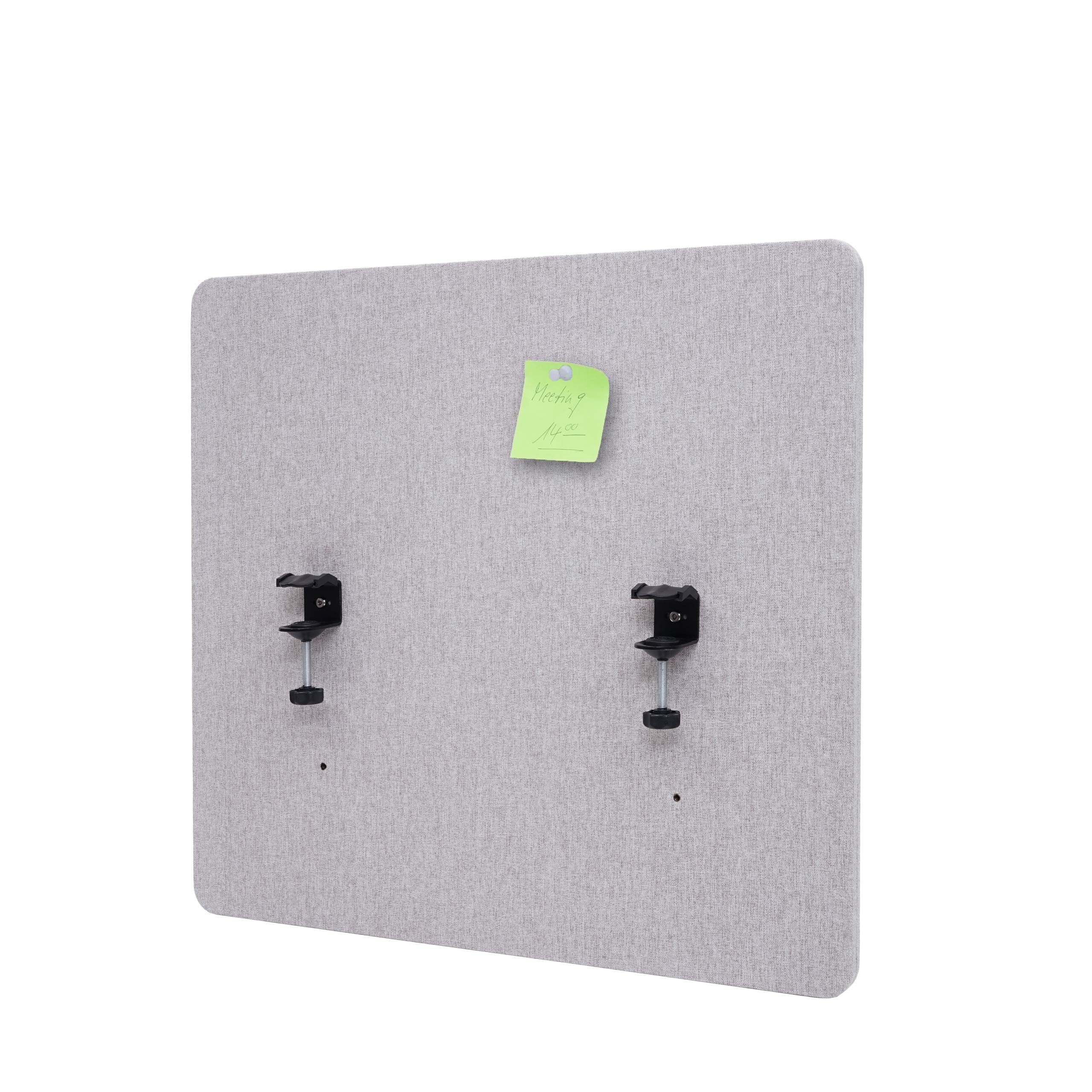 MCW Stellwand MCW-G75, Büro-Sichtschutz, Pinnwand, Inkl. Anbringungen, Schalldämmend