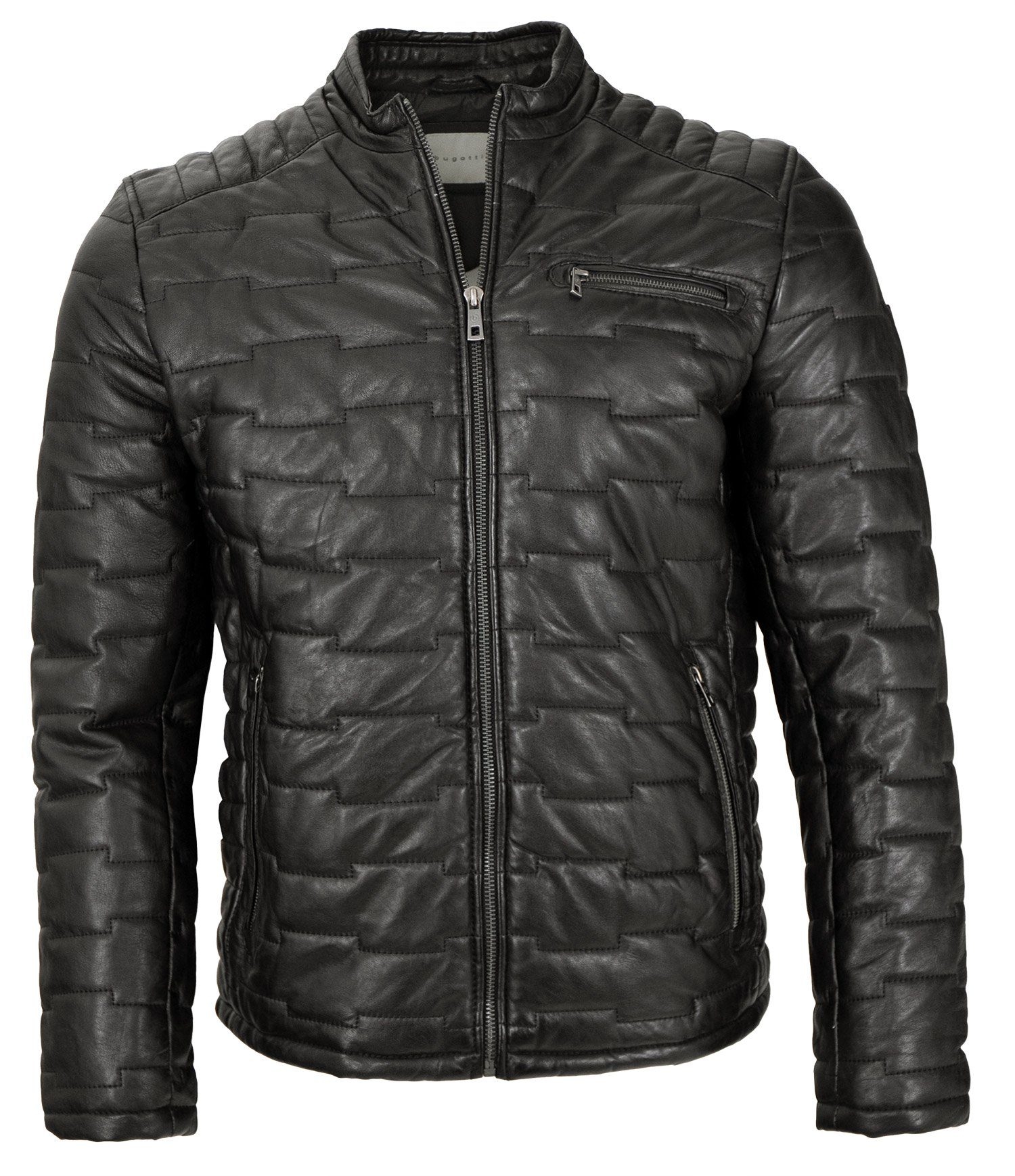 bugatti Lederjacke Men-101/M Bugatti - Herren Lederjacke Steppjacke Lammnap günstig online kaufen