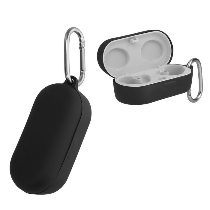 kwmobile Kopfhörer-Schutzhülle Hülle für Bose Sport Earbads Silikon Schutzhülle Etui Case Cover für In-Ear Headphones