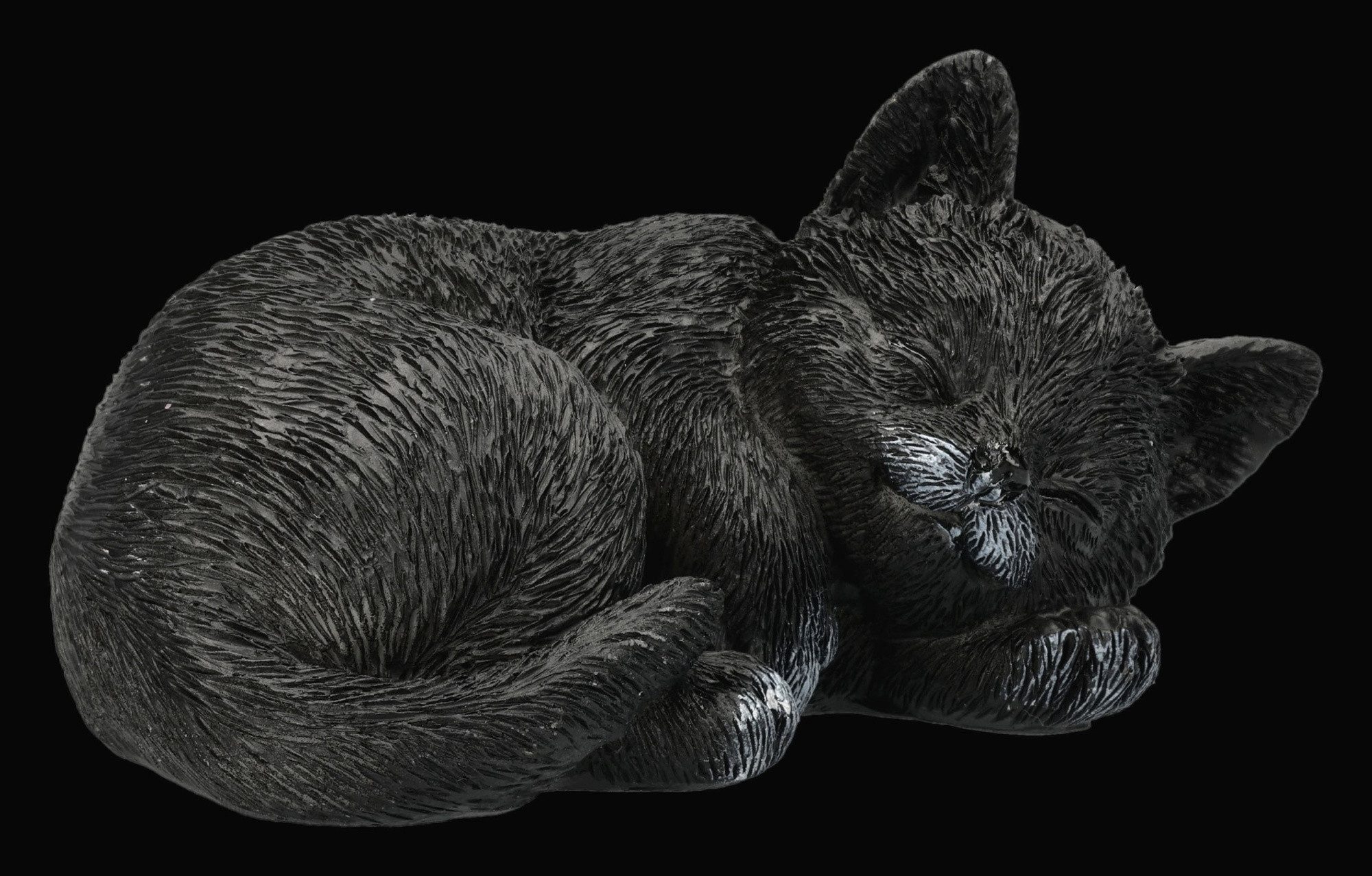 Figuren Shop GmbH Tierfigur Schwarze Katzenfigur günstig online kaufen