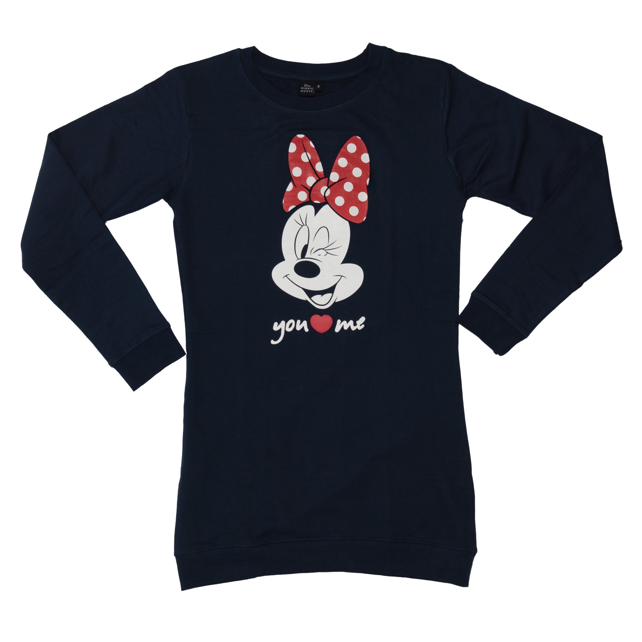 für - Nachthemd Nachthemd Disney Labels® Blau United Damen Minnie & Me Mouse You