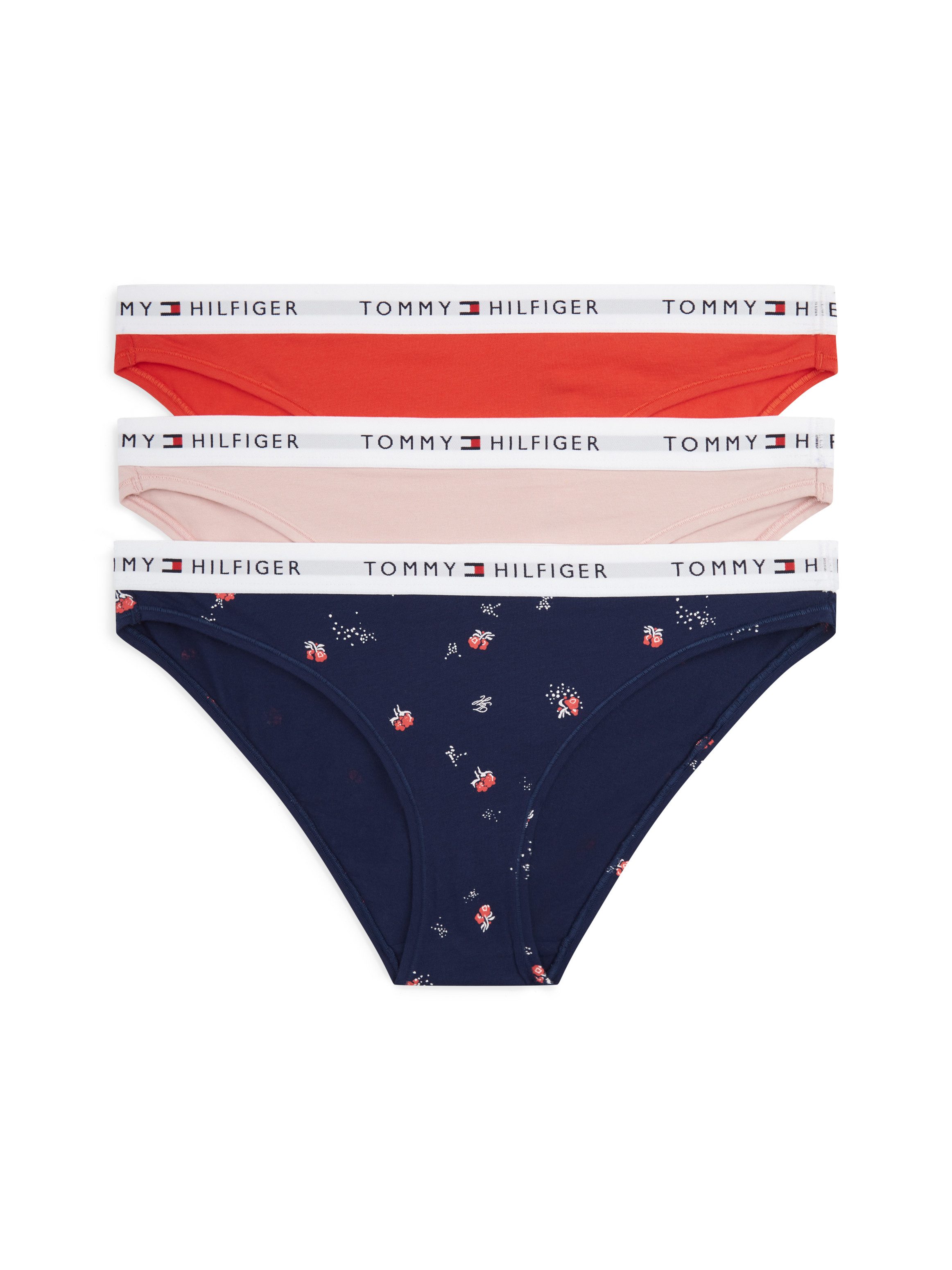 Tommy Hilfiger Underwear Bikinislip 3 PACK BIKINI (EXT. SIZES) (Packung, 3-St., 3er) mit Logoschriftzug