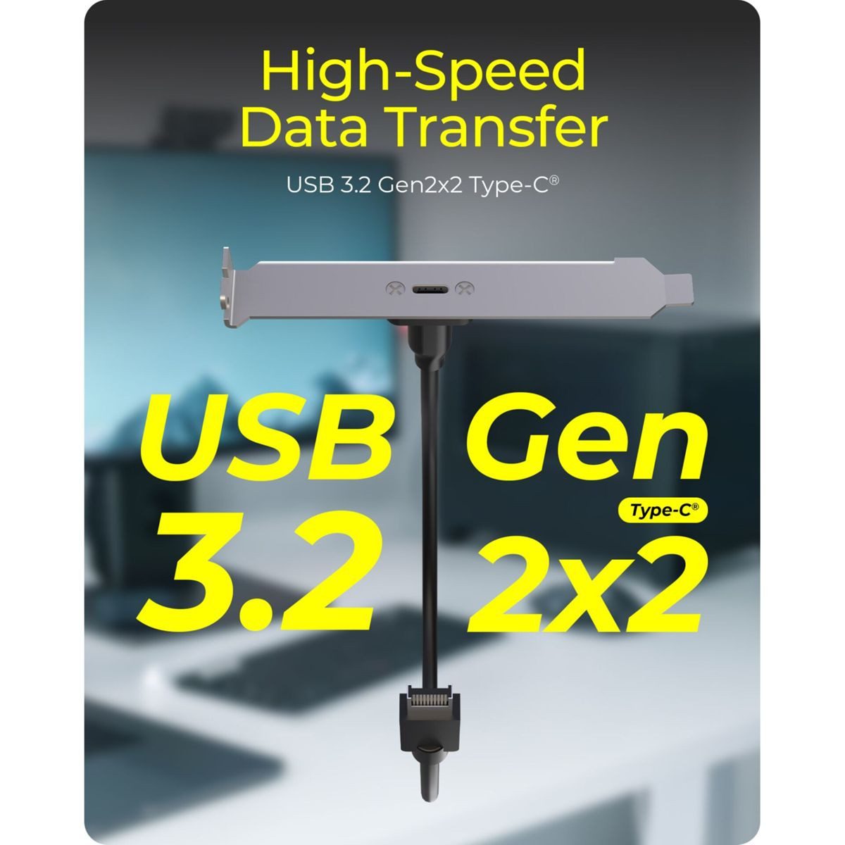 ICY BOX IB-AC553 Adapter USB-E zu USB-C 20Gbit/s Computer-Adapter