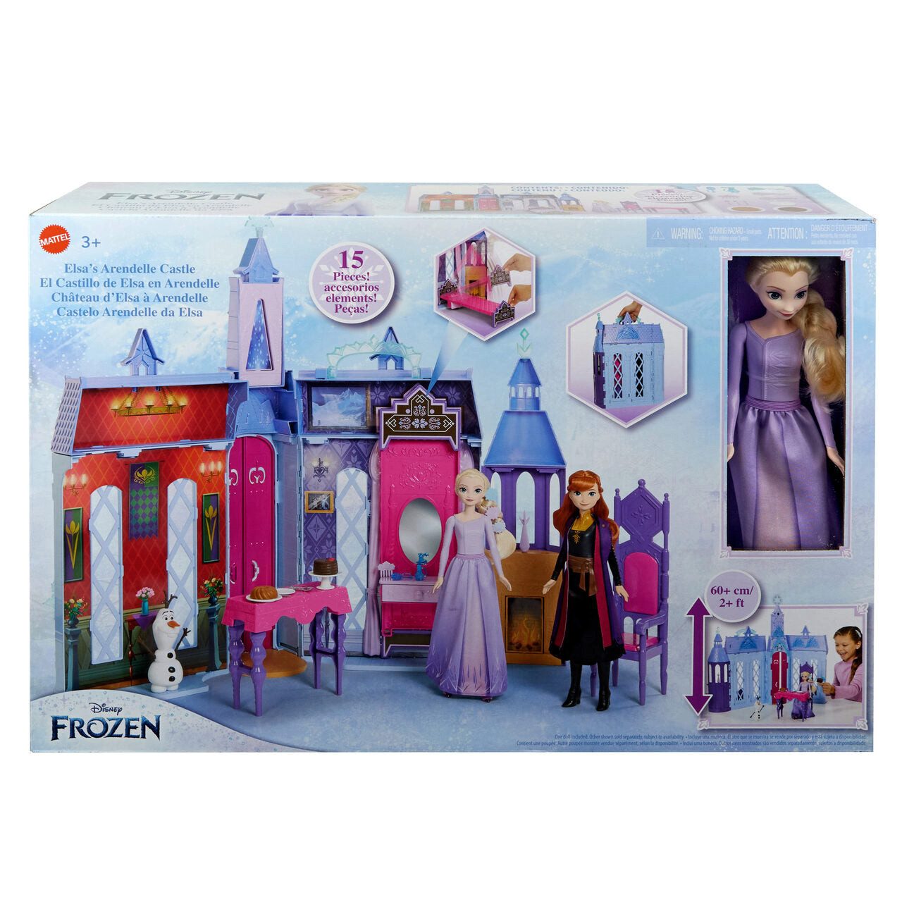 Mattel® Spiel Disney Princess Rapunzel Tower - Magisches Märchenschloss