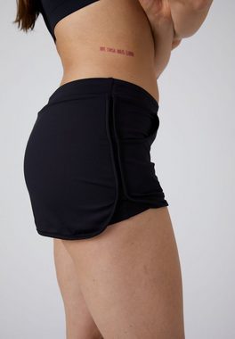 SPORTKIND Funktionsshorts Tennis Sport Shorts 2-in-1 Mädchen & Damen schwarz