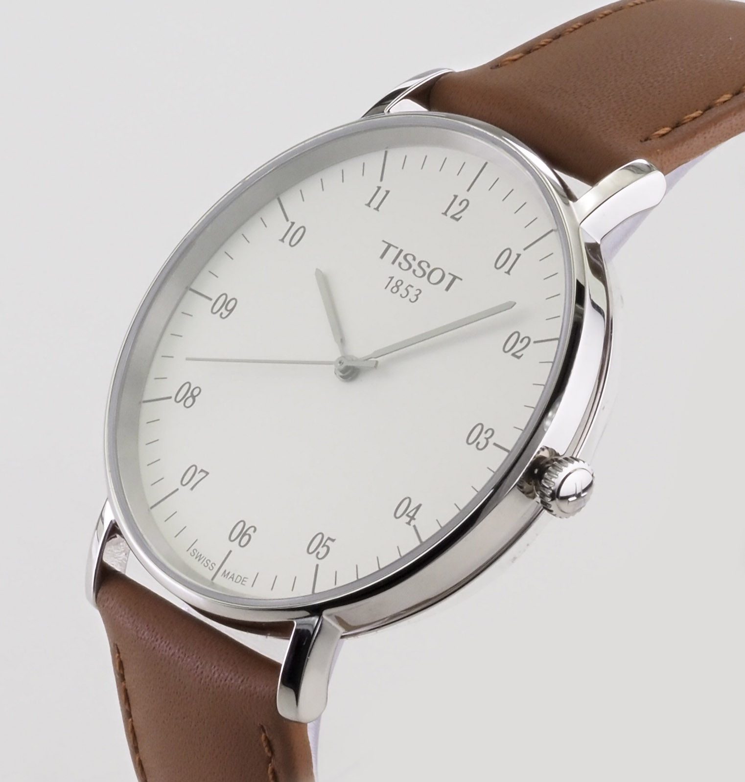 Tissot Schweizer Uhr Herren Uhr 42 mm Ø Everytime Large T1096101603700