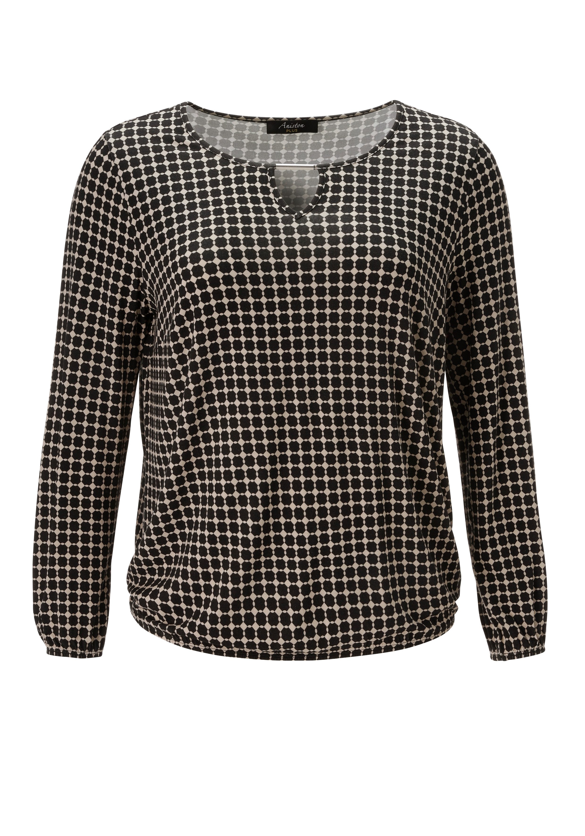 Aniston PLUS Langarmshirt aus weich fließender Qualität - NEUE KOLLEKTION – Bild 5 von 5